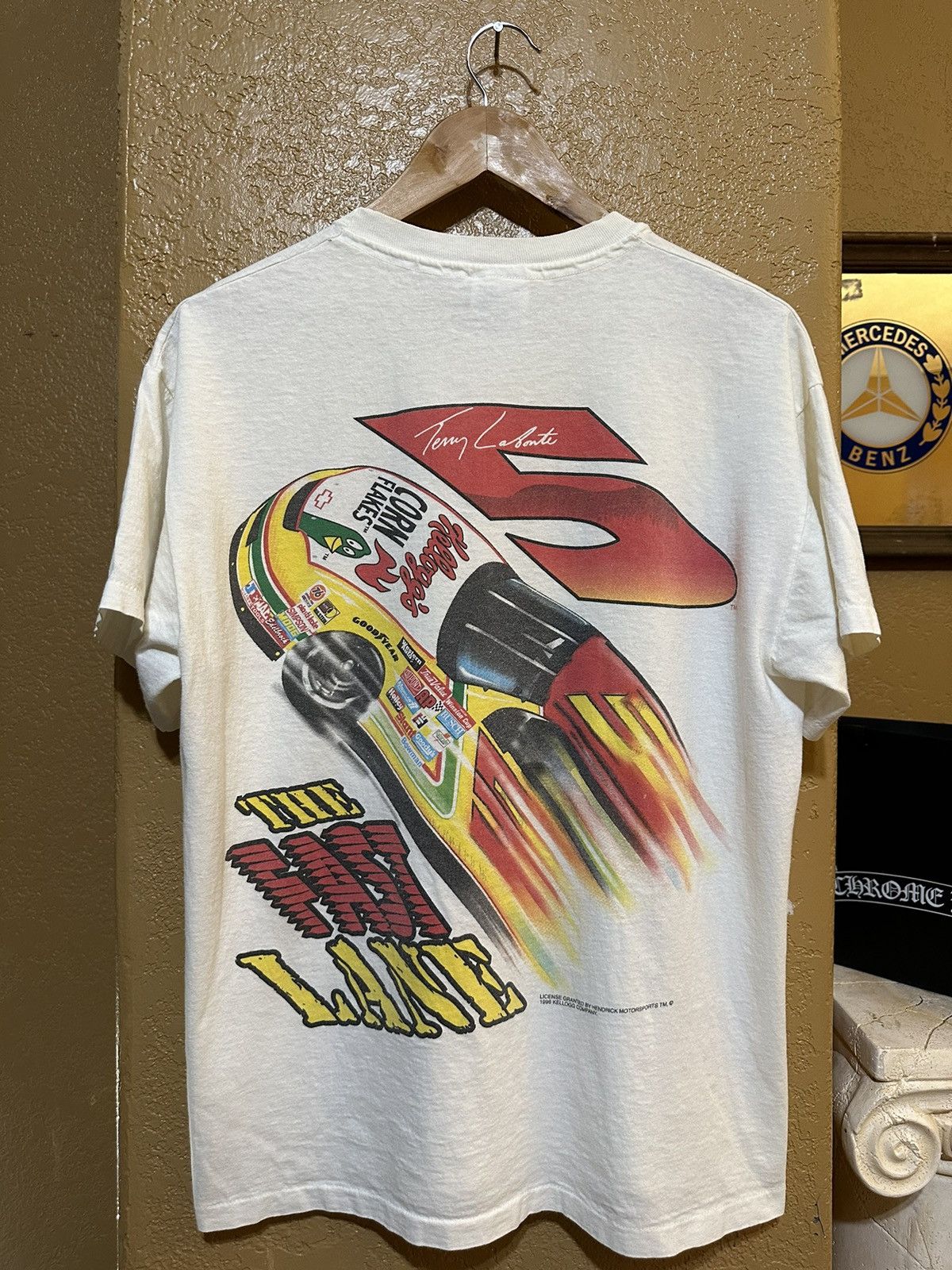 NASCAR × Vintage Vintage 1996 NASCAR Kellogg’s Cereal T Shirt Large Size US L / EU 52-54 / 3 - 2 Thumbnail