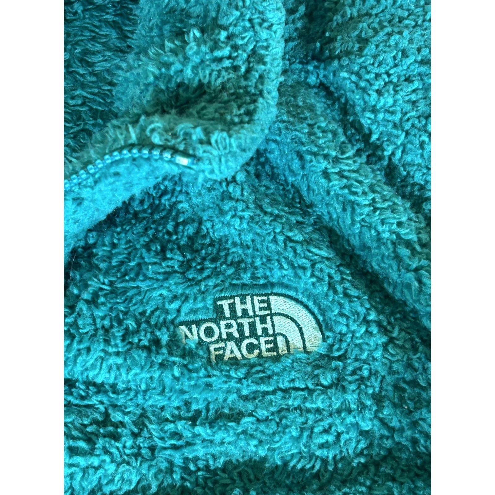 The North Face The North Face Jacket Womens S Teal Osito Parka Fleece Full Zip Coat Outdoor Size S / US 4 / IT 40 - 3 Thumbnail