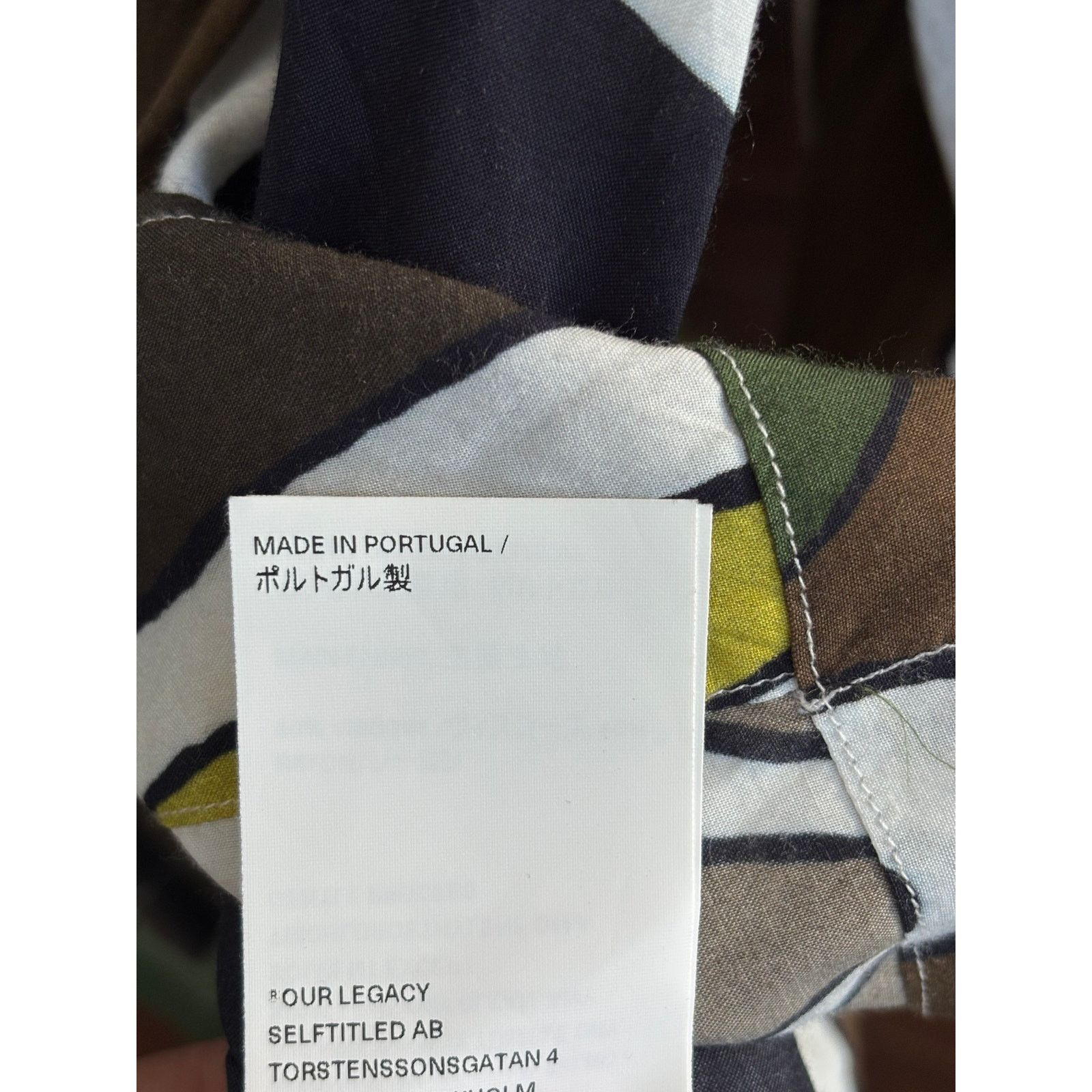 Our Legacy Our Legacy Box Shirt Abstract Print Size 52 (L) Size US L / EU 52-54 / 3 - 5 Thumbnail