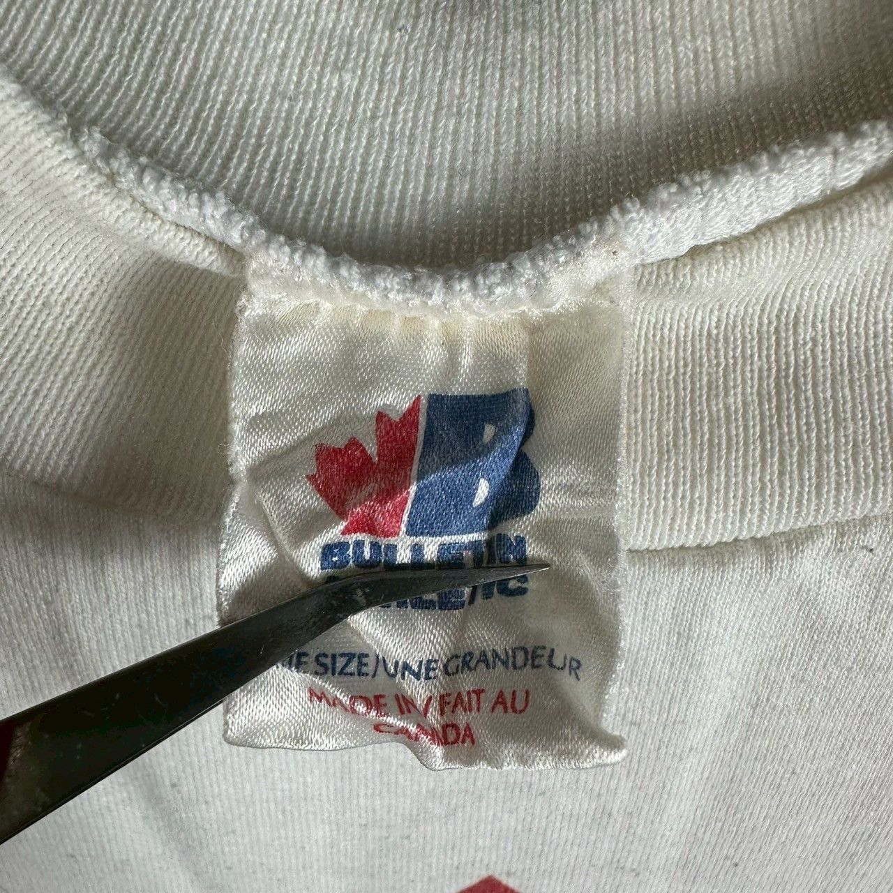 MLB × Vintage 1991 MLB Toronto All Star Game Promo Bulletin Athletic Tee Size US XL / EU 56 / 4 - 4 Thumbnail
