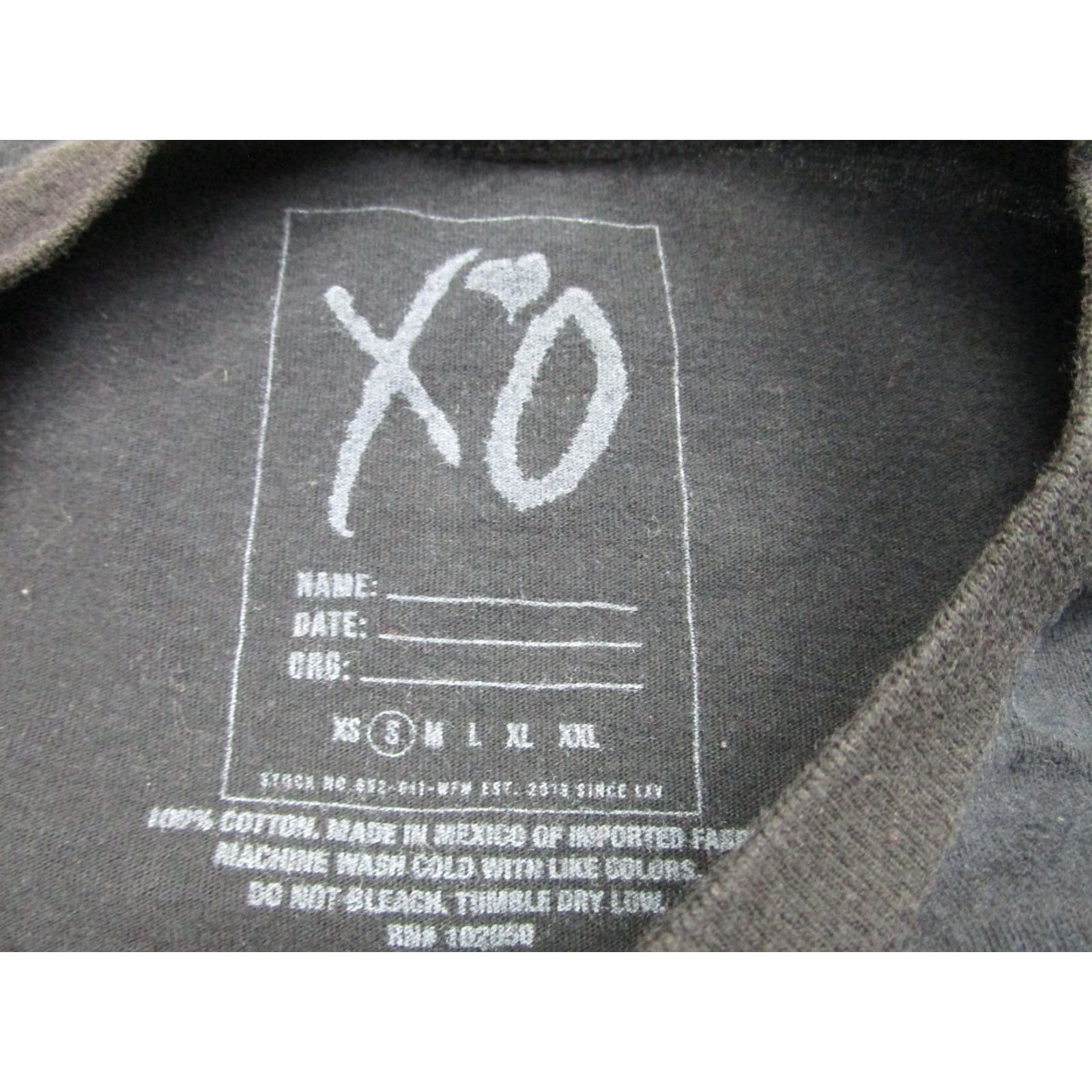 Vintage Starboy Shirt The Weeknd XO Graphic Album Tour Long Sleeve Small Black Mens Size US S / EU 44-46 / 1 - 6 Thumbnail