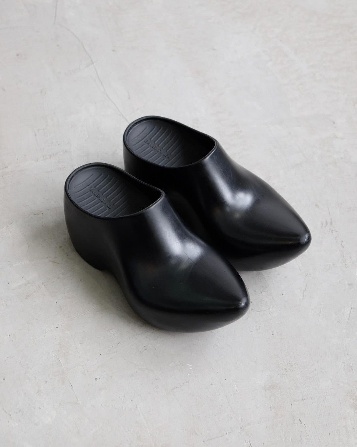 image of Balenciaga Technoclog Clogs Black Shoes, Men's (Size 7)