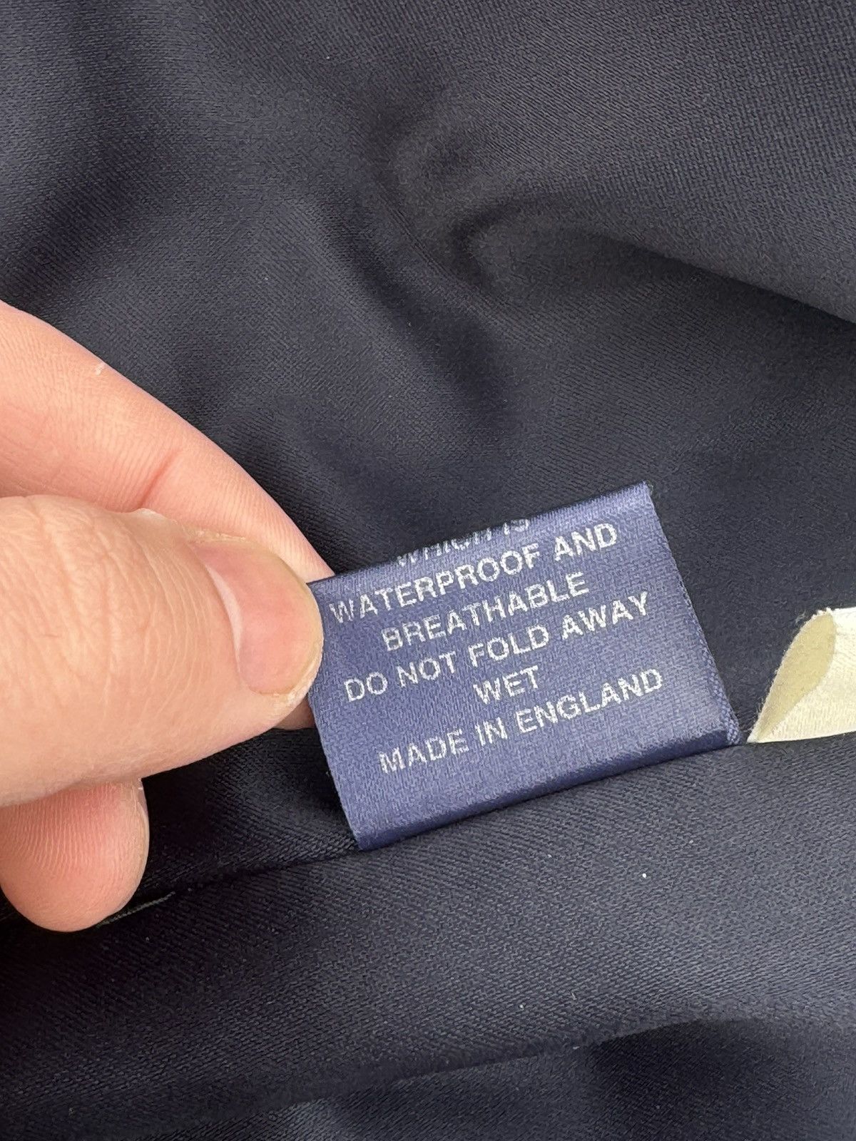 Turnbull & Asser Turnbull Asser Waterproof wool tweed blue coat Size US XL / EU 56 / 4 - 13 Thumbnail