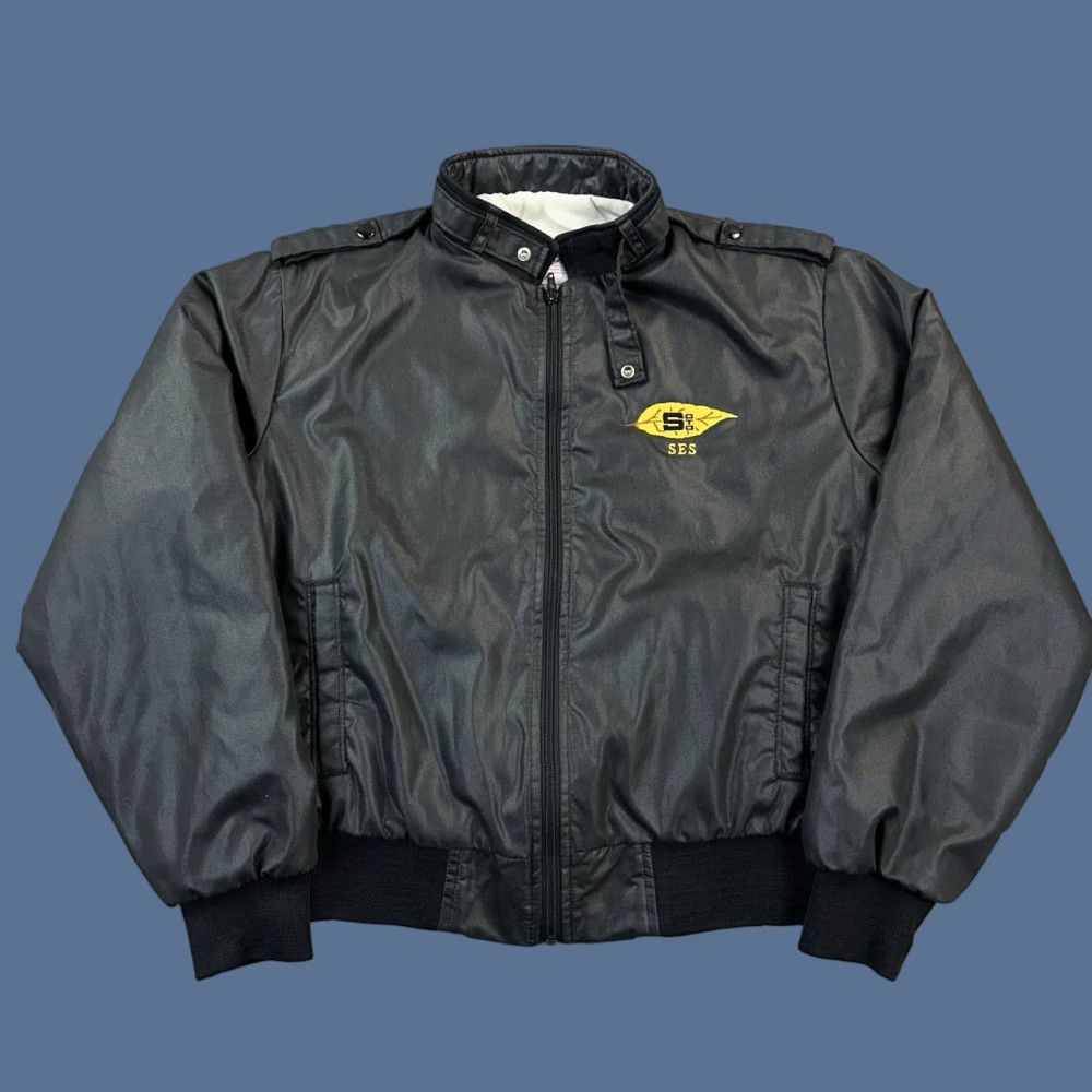 Logo 7 VINTAGE Four Seasons Jacket Mens M Bomber Jacket USA Made Size US M / EU 48-50 / 2 - 1 Thumbnail