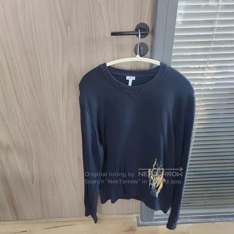 Other Loewe Back floral black sweatshirt Size XL / US 12-14 / IT 48-50 - 1 Thumbnail