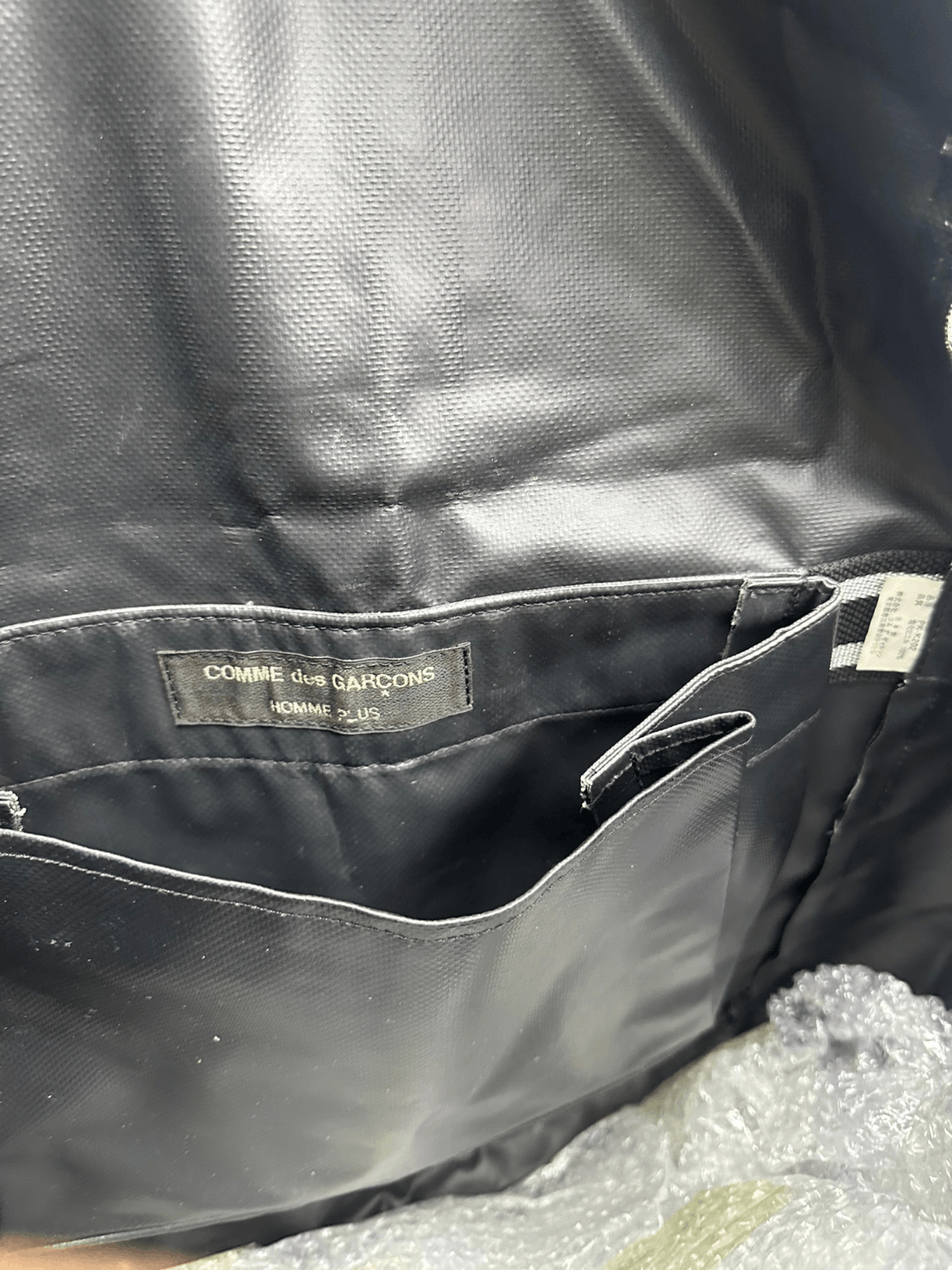 Comme des Garcons Homme Plus 90S Comme Des Garcons Homme Plus Waterproof Nylon Bag Size ONE SIZE - 8 Thumbnail