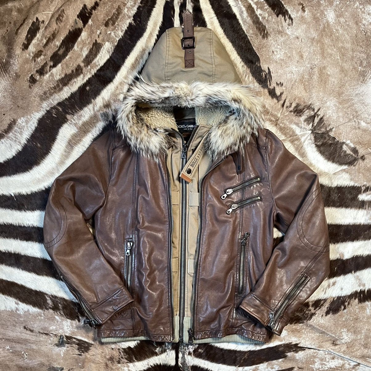 Dolce & Gabbana AW2003 D&G LAYERED FUR JACKET Size US M / EU 48-50 / 2 - 1 Thumbnail