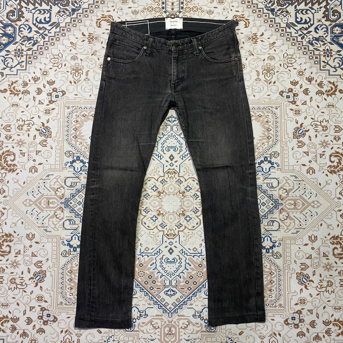 Japanese Brand × STUDIOUS STUDIOUS JAPAN BLACKWASHED DENIM Size US 31 - 1 Thumbnail