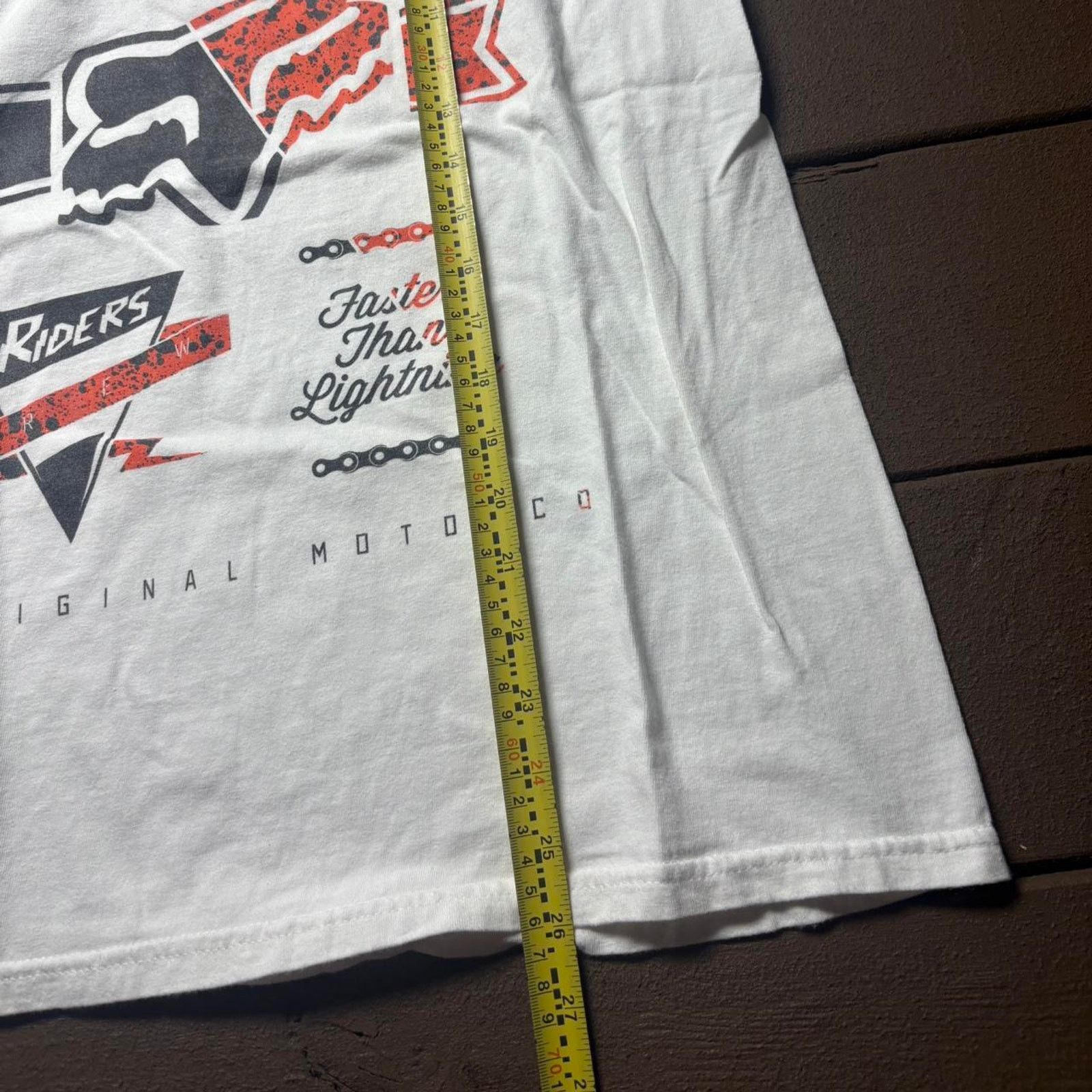 Fox Racing White fox racing graphic shirt Size US M / EU 48-50 / 2 - 3 Thumbnail