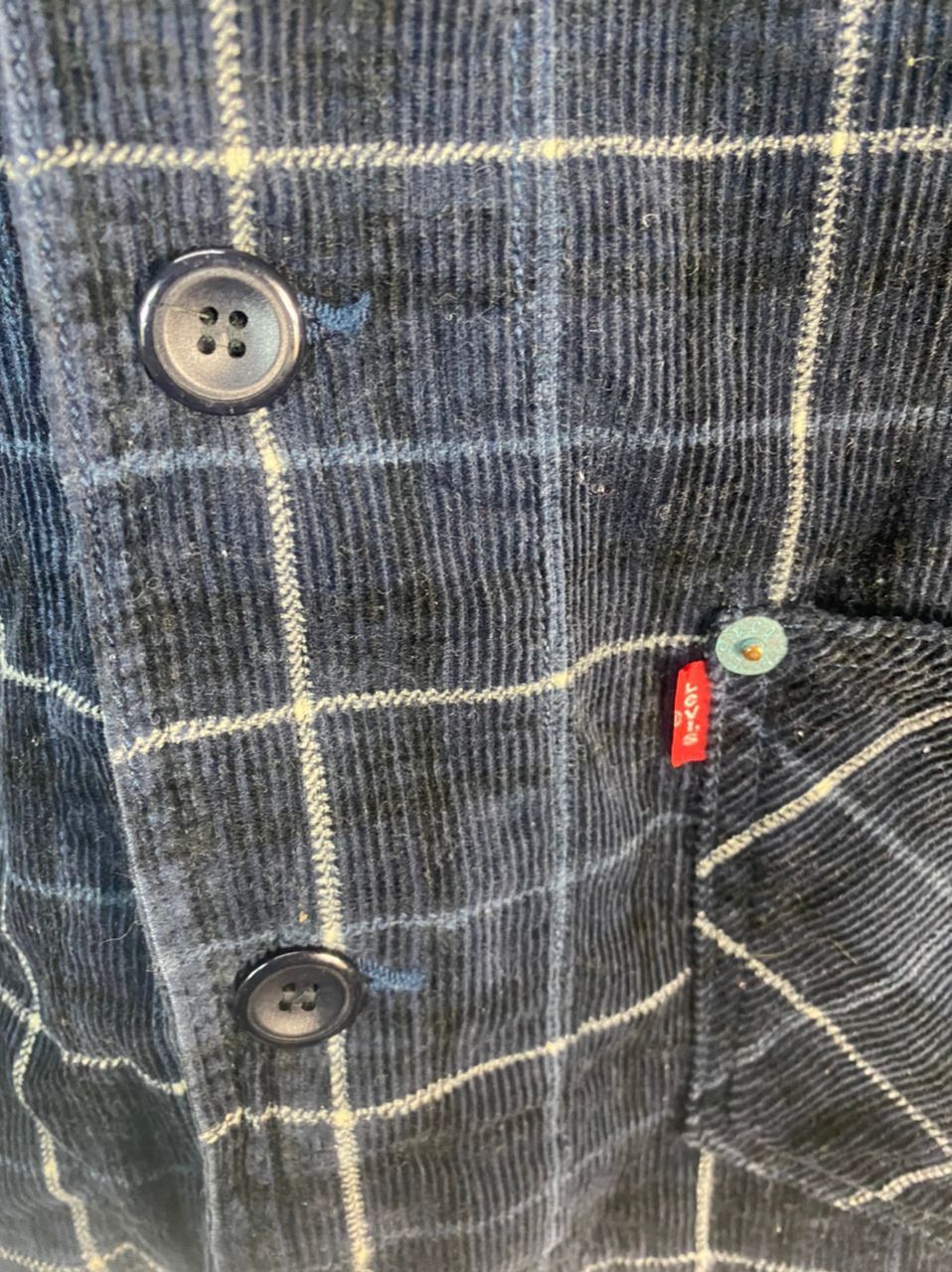 Levi's Unisex🔥Redloop Levi’s button up cudroy shirt Size US S / EU 44-46 / 1 - 7 Thumbnail