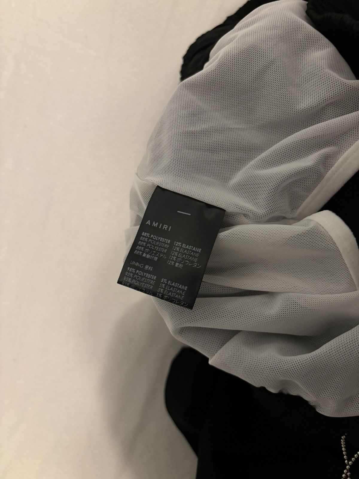 Amiri Amiri Black Core Swim Shorts Size US 30 / EU 46 - 8 Thumbnail