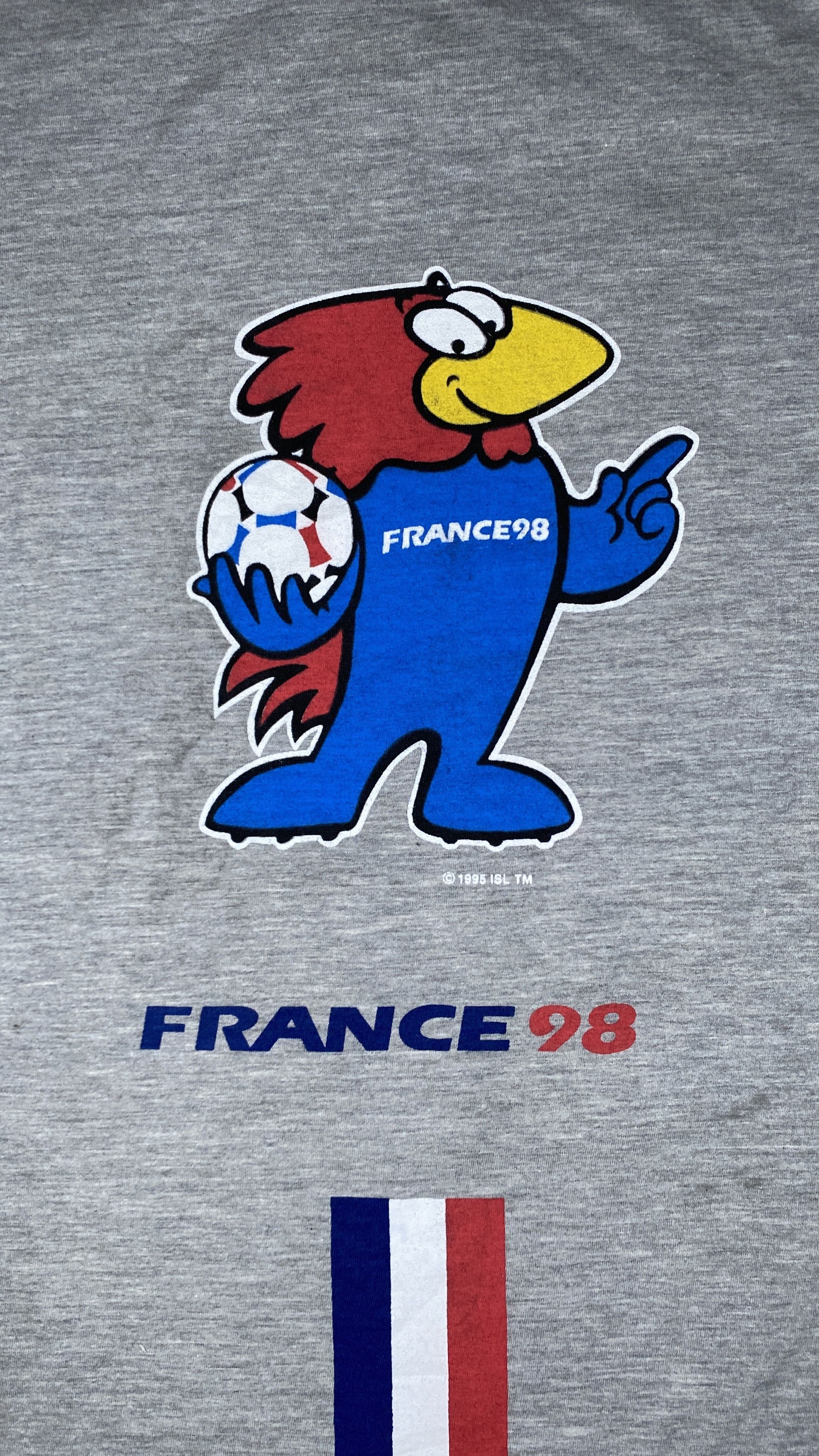 Vintage Vintage France 98 World Cup Footix Mascot #10 Tee XL Size US XL / EU 56 / 4 - 3 Thumbnail