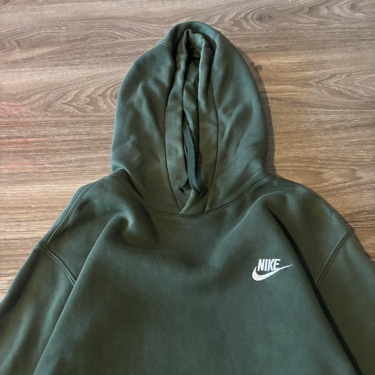 Nike Crazy Vintage Y2K/2000s Green Nike Streetwear Essential Hoodie! Size S Size US S / EU 44-46 / 1 - 2 Thumbnail
