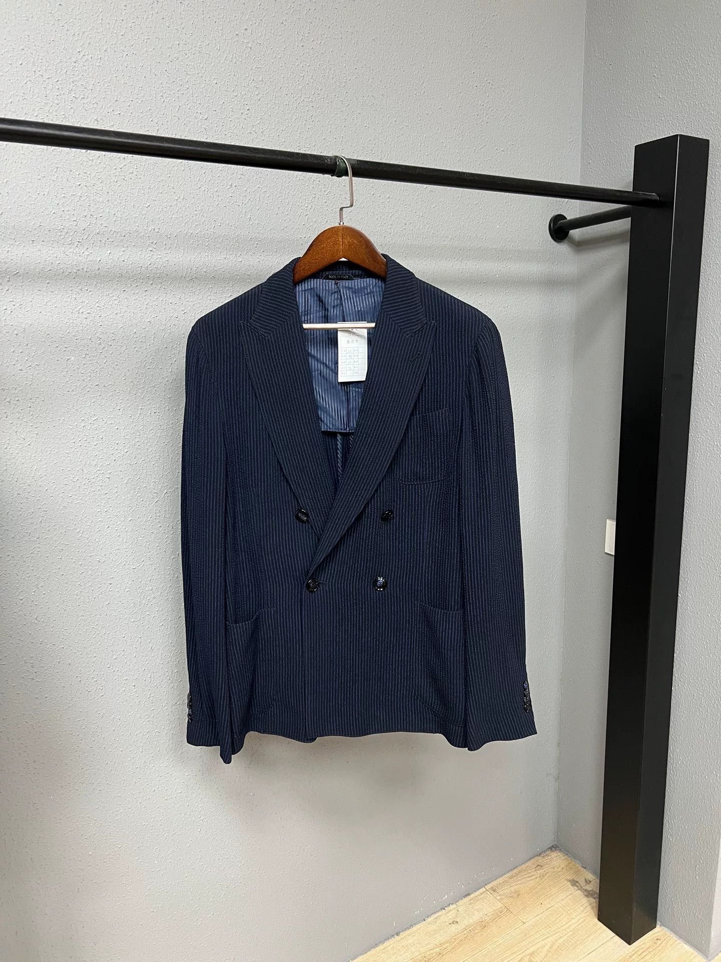 Giorgio Armani Giorgio Armani Blended Fabric Suit Jacket Size US L / EU 52-54 / 3 - 1 Thumbnail