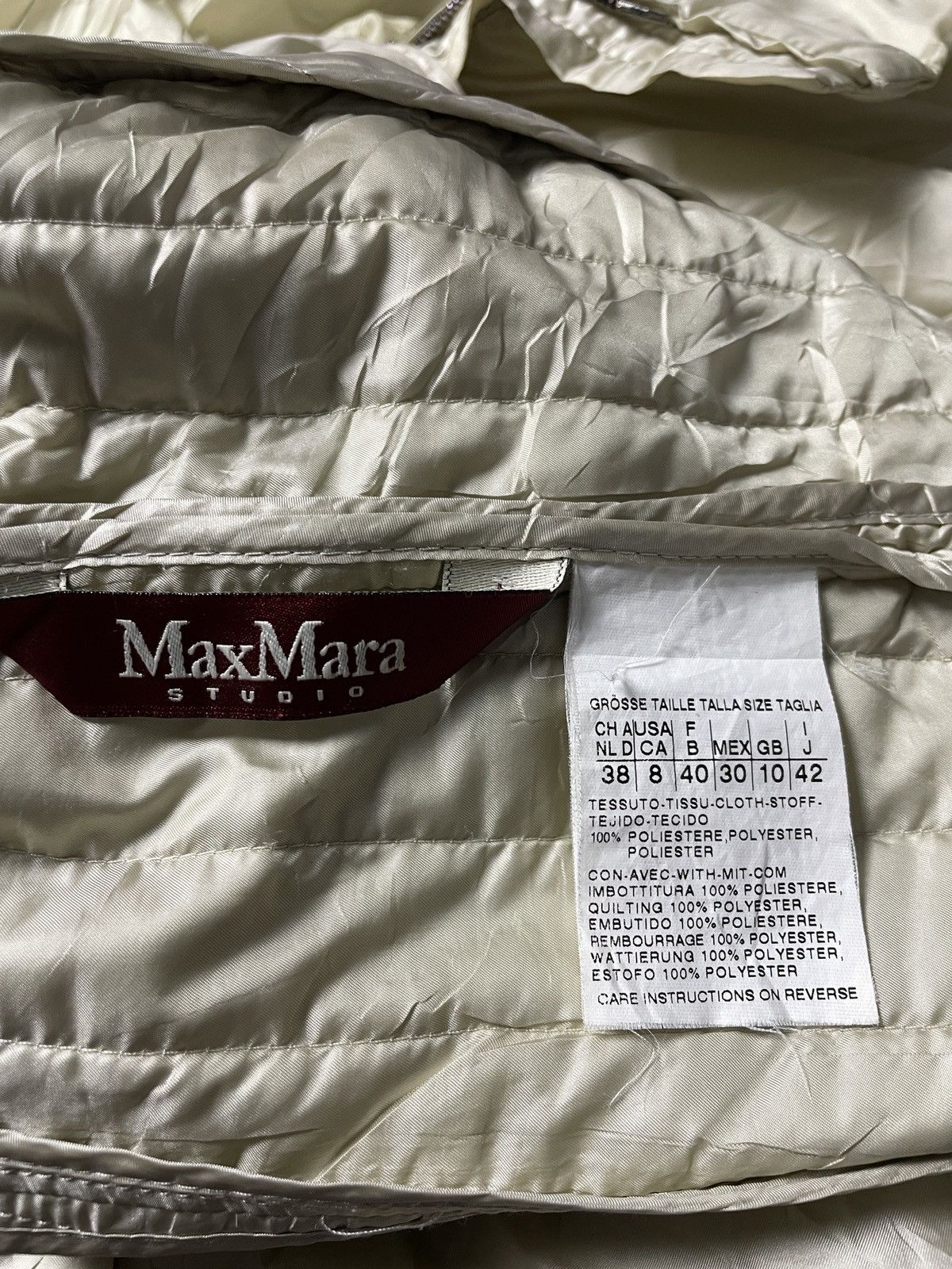 If Six Was Nine × Le Grande Bleu (L.G.B.) × Max Mara Max Mara Jacket Size M / US 6-8 / IT 42-44 - 5 Thumbnail