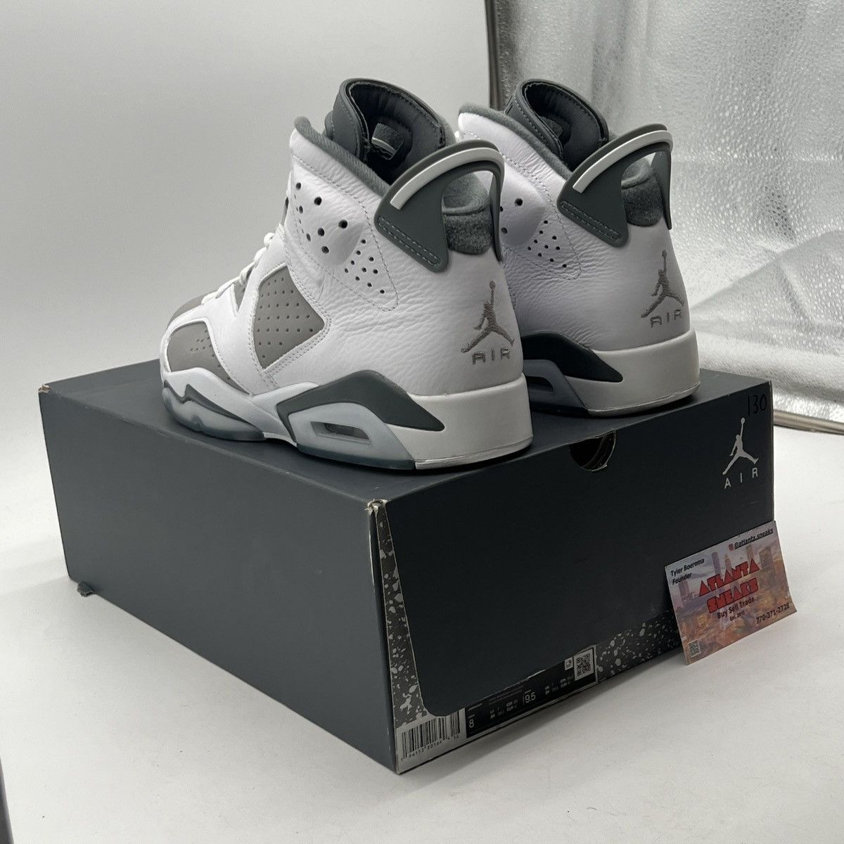 Jordan Brand Air Jordan 6 cool grey Size US 8 / EU 41 - 4 Thumbnail