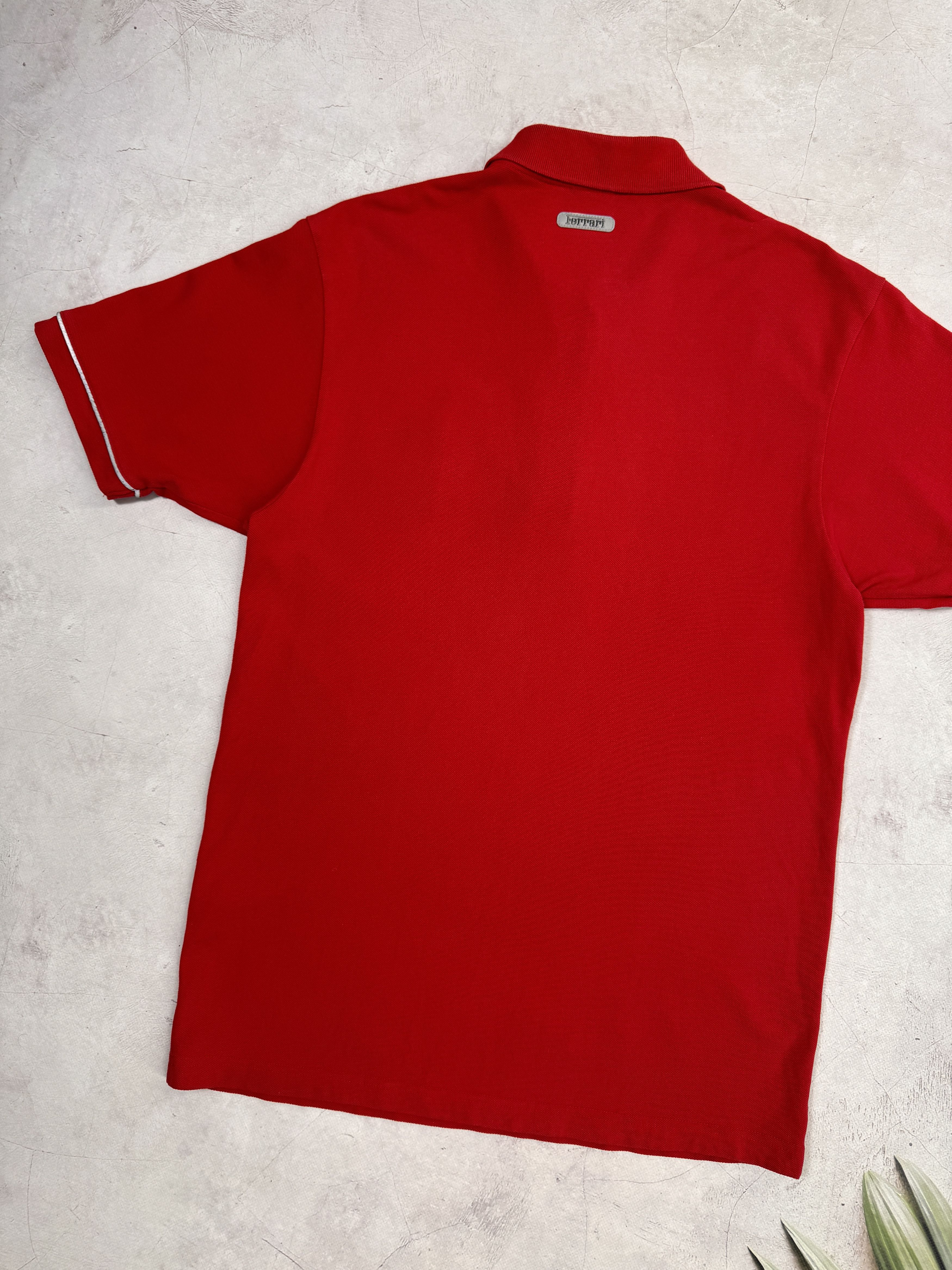 Ferrari × Formula 1 × Vintage 2000 Ferrari & Vodafone Polo T-Shirt Racing Formula1 Team Size US M / EU 48-50 / 2 - 11 Thumbnail