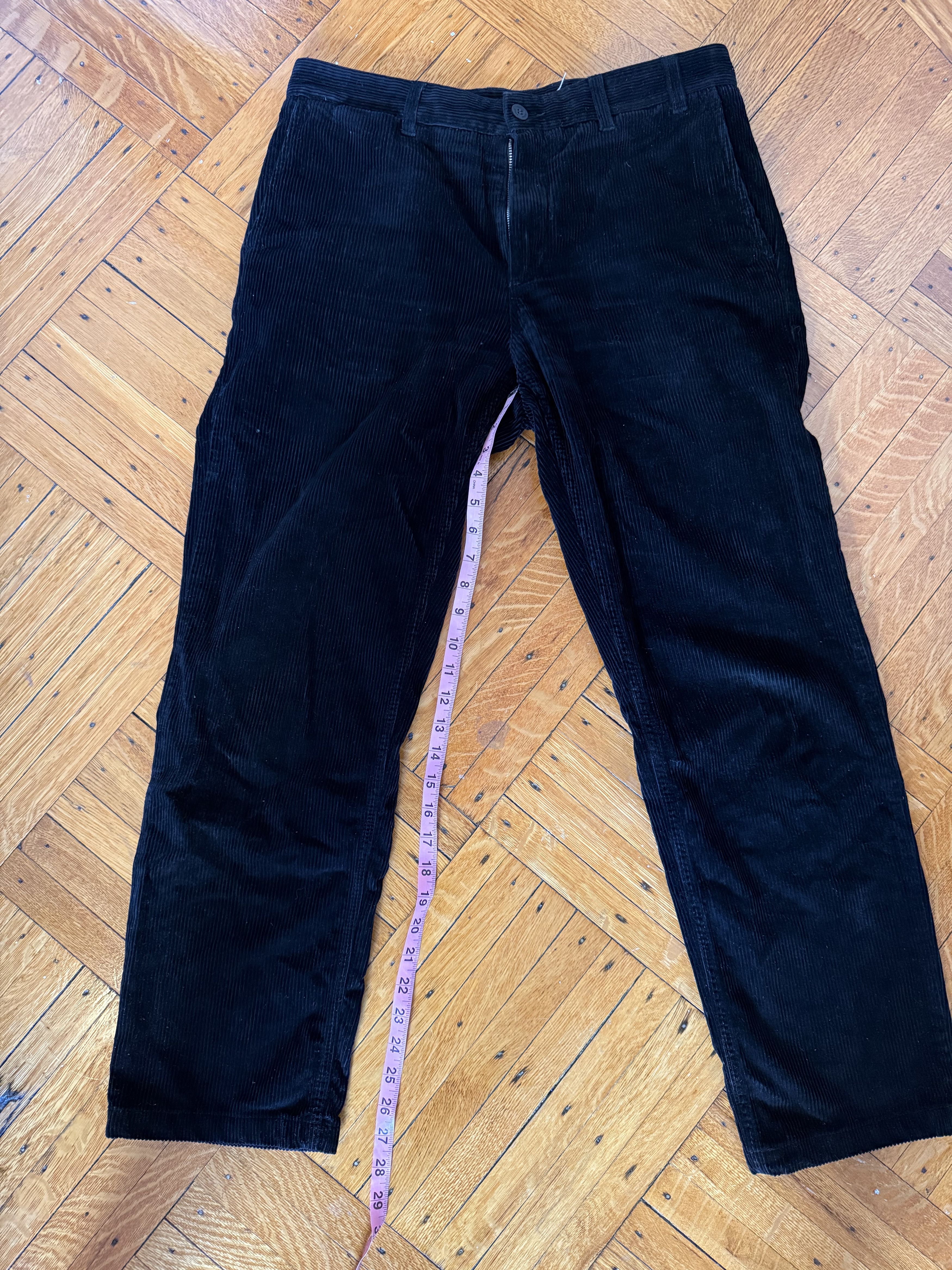 Norse Projects Norse Projects Aros Corduroy Pants in Black Size US 32 / EU 48 - 4 Thumbnail