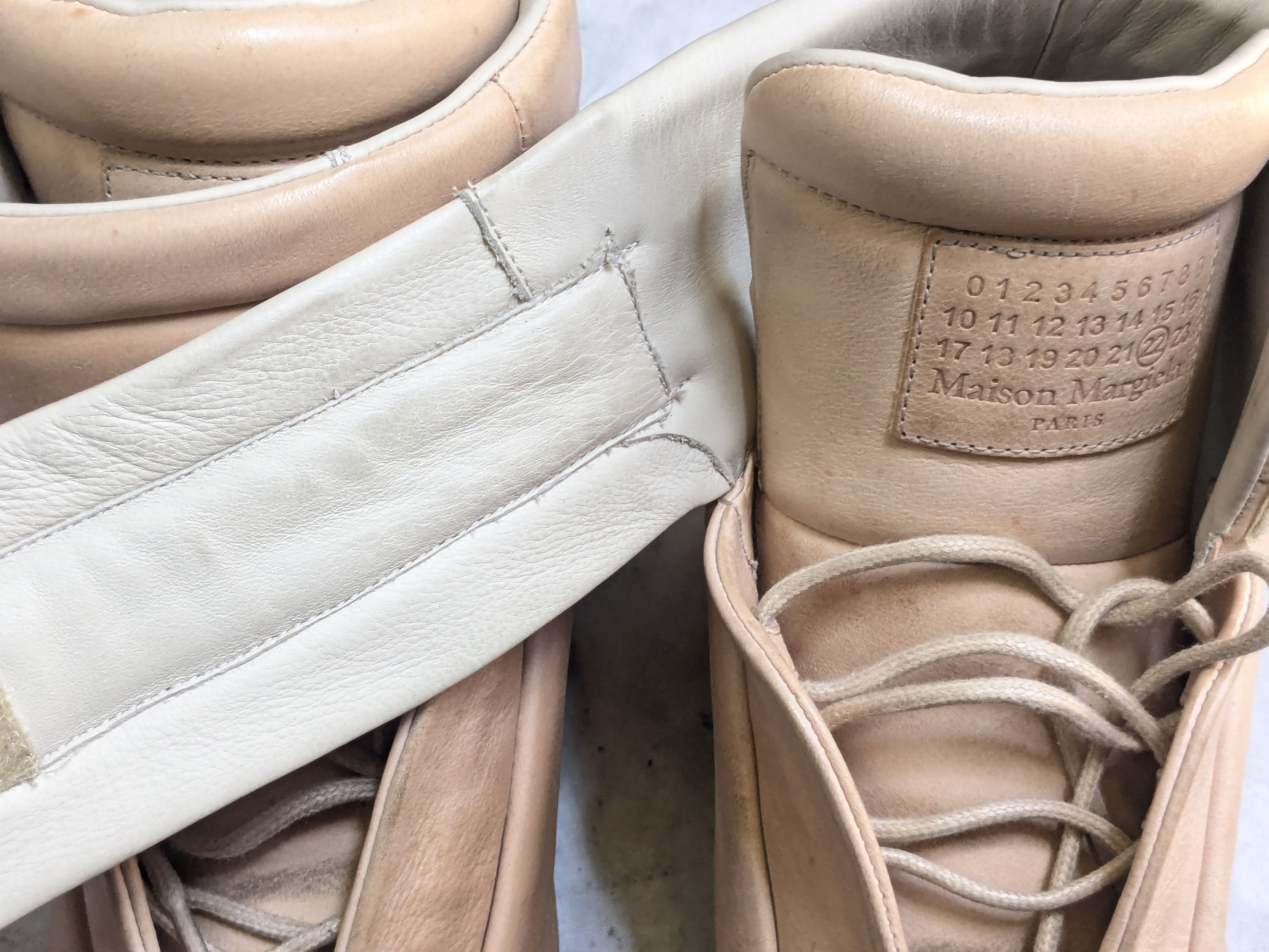 Maison Margiela Maison Margiela Future 10 43 High Tops Leather Gum Size US 10 / EU 43 - 7 Thumbnail