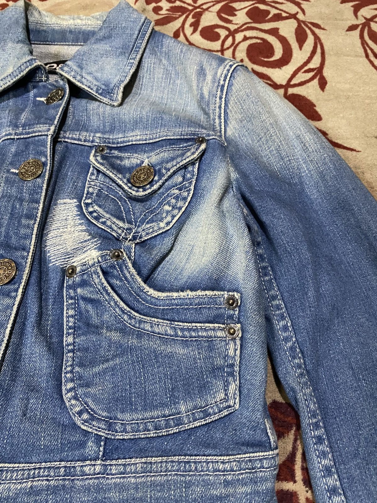 Dolce & Gabbana Dolce & Gabbana Denim Jacket Size S / US 4 / IT 40 - 4 Thumbnail