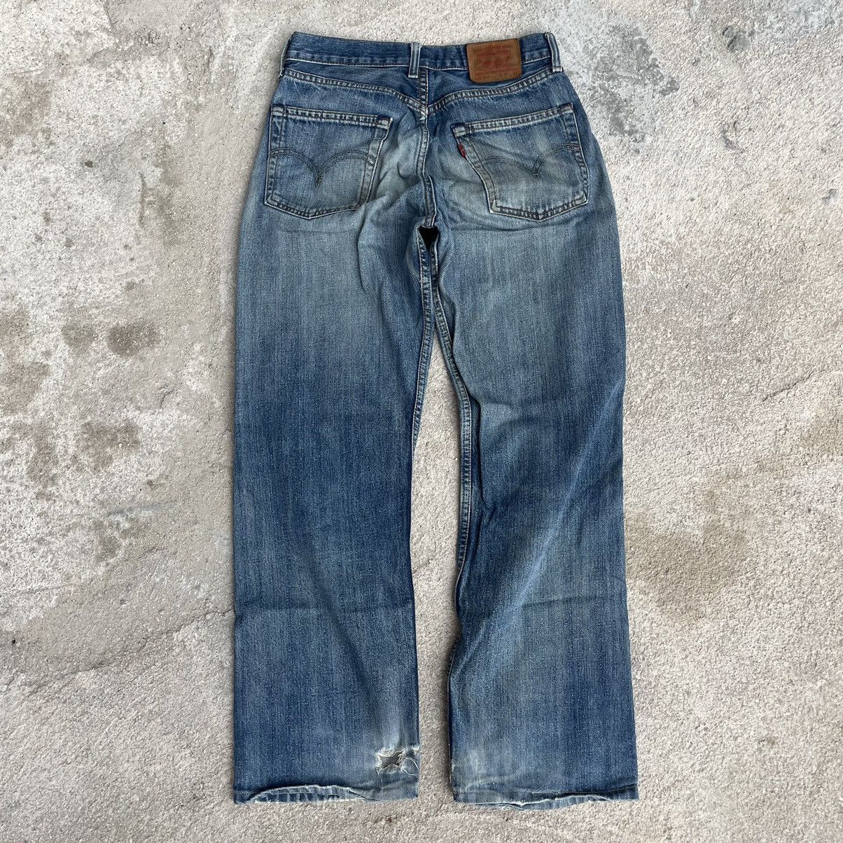 Levi's × Levi's Vintage Clothing “VINTAGE LEVIS” Y2K LEVIS DISTRESSED DENIM Size US 29 - 9 Thumbnail