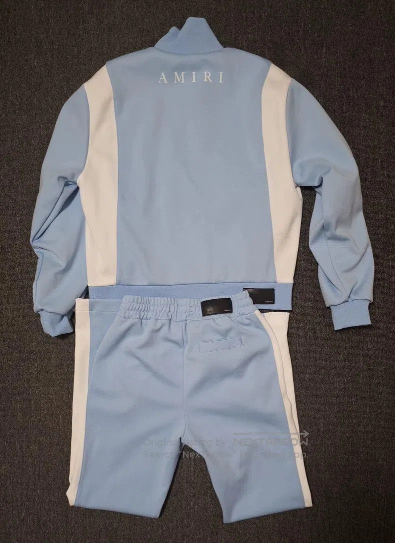 Amiri Amiri Blue Tracksuit Set With Repairs. Size US M / EU 48-50 / 2 - 2 Thumbnail