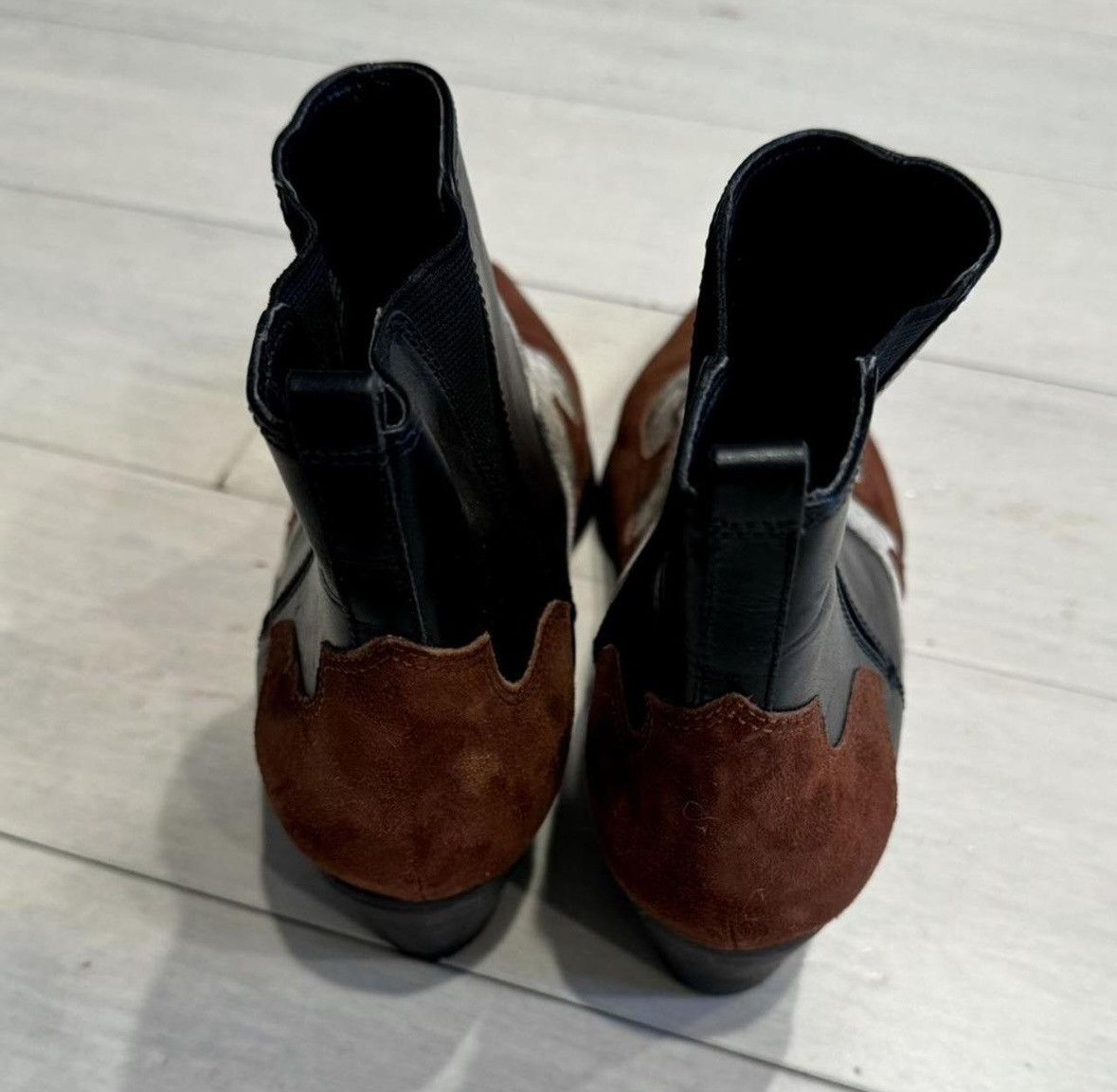 Nine West mini cowboy boots Size US 7.5 / IT 37.5 - 3 Thumbnail