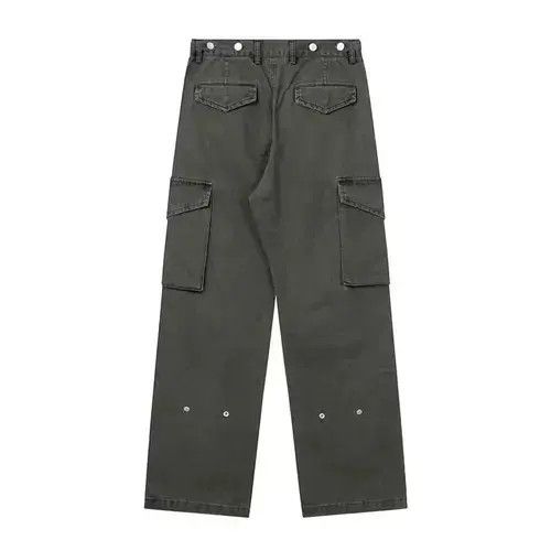 Japanese Brand fade distressed cargo pants Size US 32 / EU 48 - 3 Thumbnail