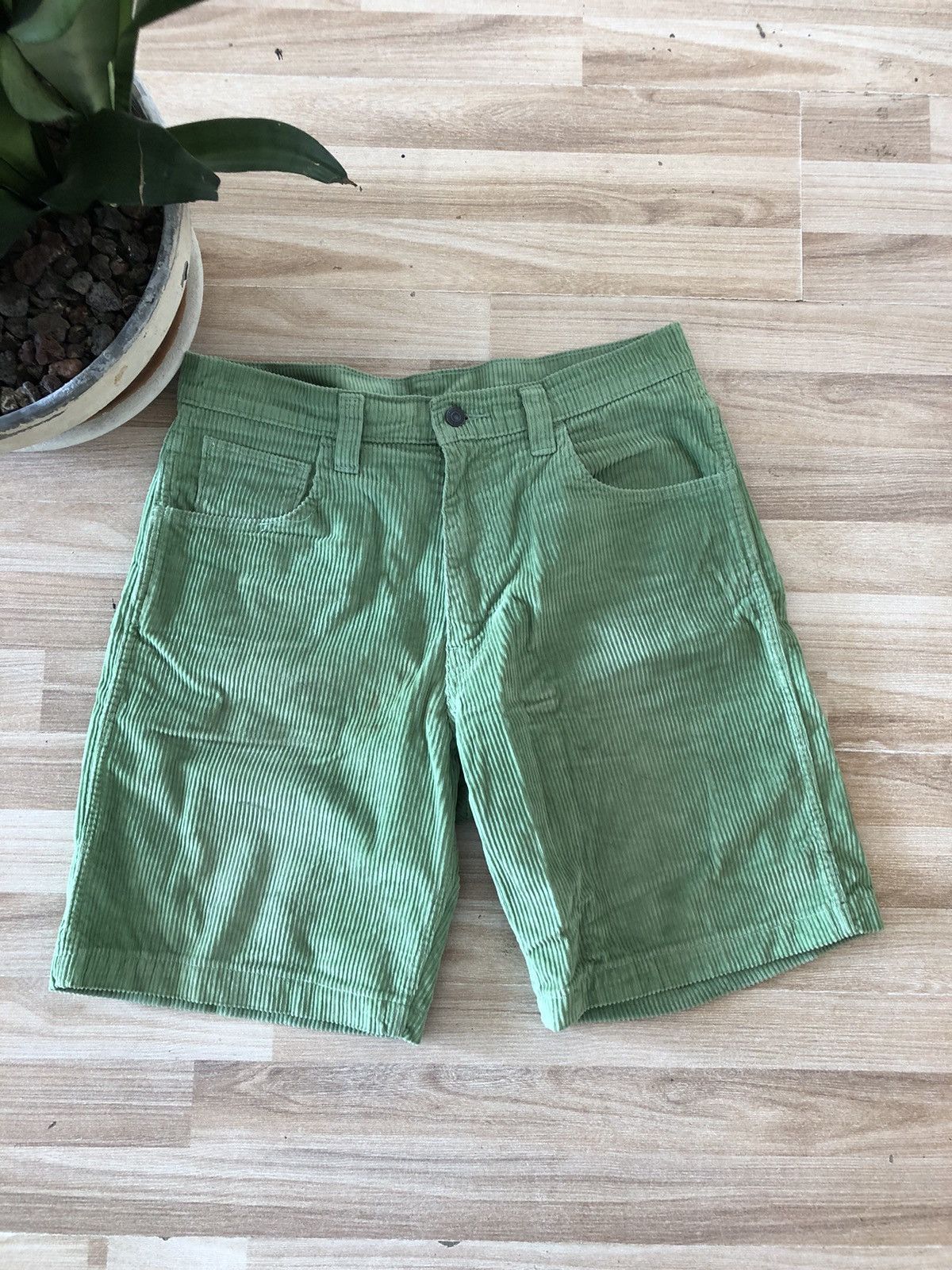Levi's Vintage Clothing Levi’s Skate-Drop-In Shorts W33 Green Rare Pair Size US 33 - 4 Thumbnail