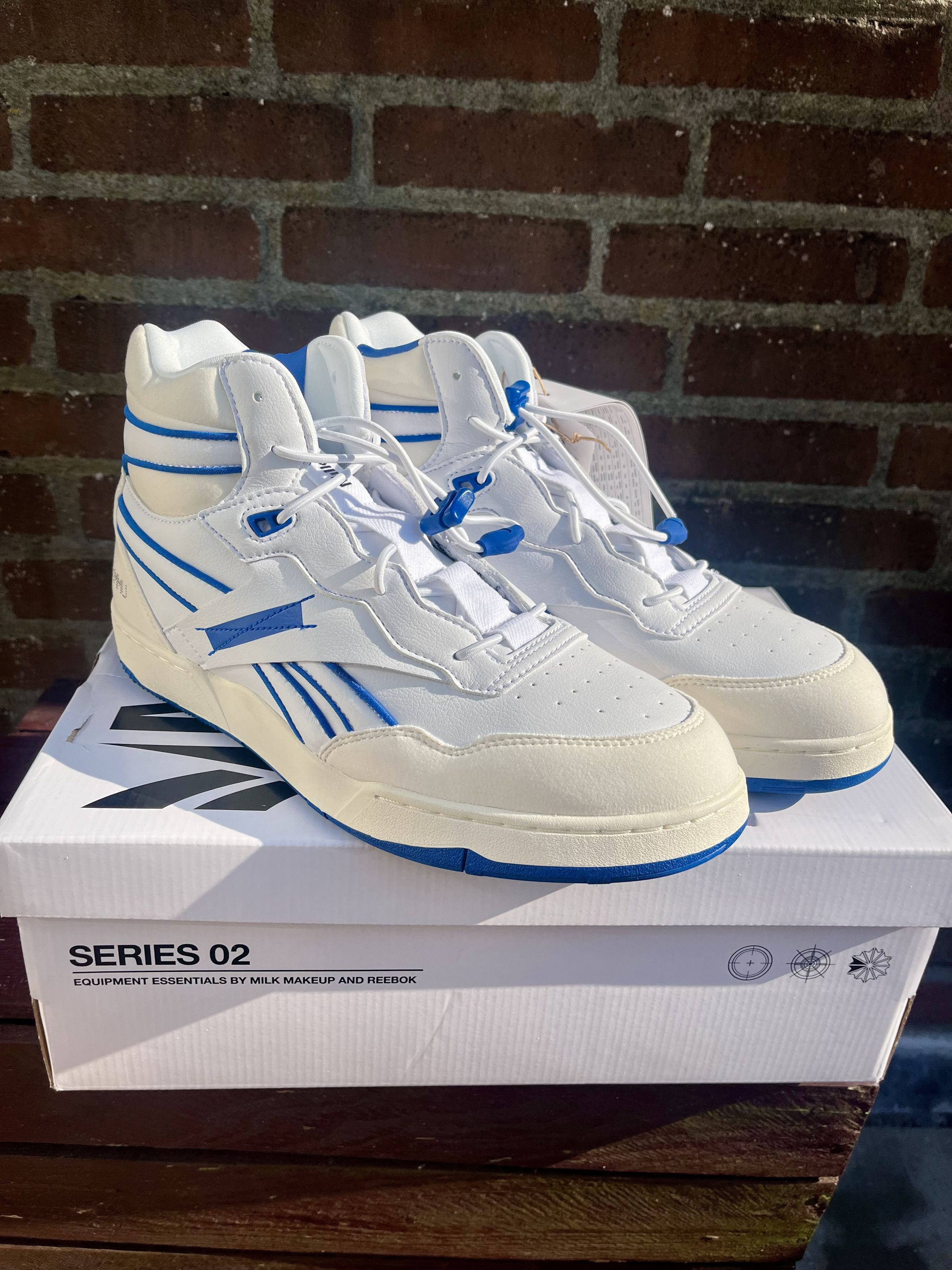 Reebok Milk make-up BB 4000 began unisex retro 44 Size US 10.5 / EU 43-44 - 3 Thumbnail