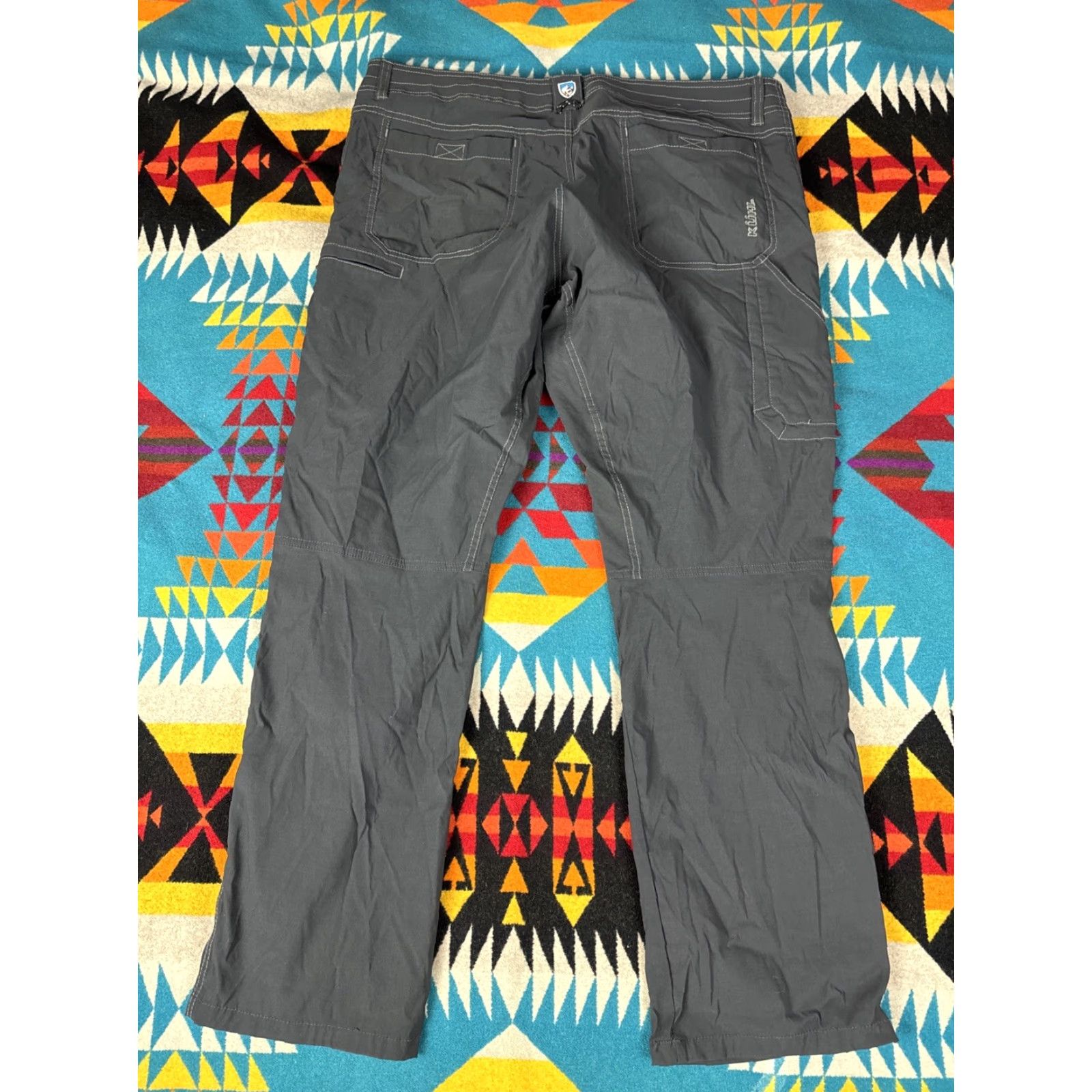 Vintage Kuhl Mens Hiking Pants Carpenter Gray 38x30 Pants Mens Regular 38 Gray Carpenter Outdoors Hands Mens Size US 38 / EU 54 - 3 Thumbnail