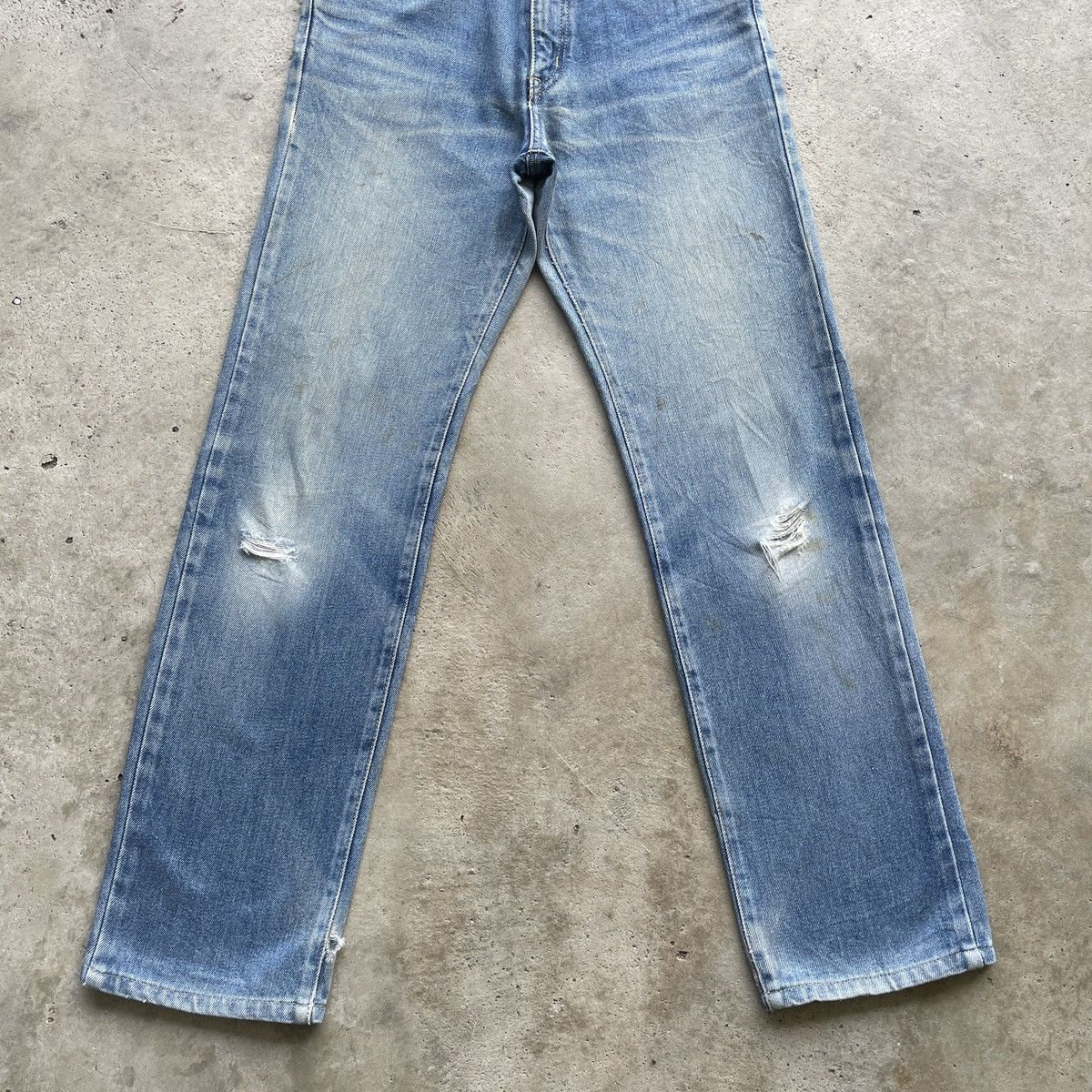 Edwin 90s Edwin Vintage Distressed Faded Jeans Denim Pants W28 Size US 28 / EU 44 - 4 Thumbnail