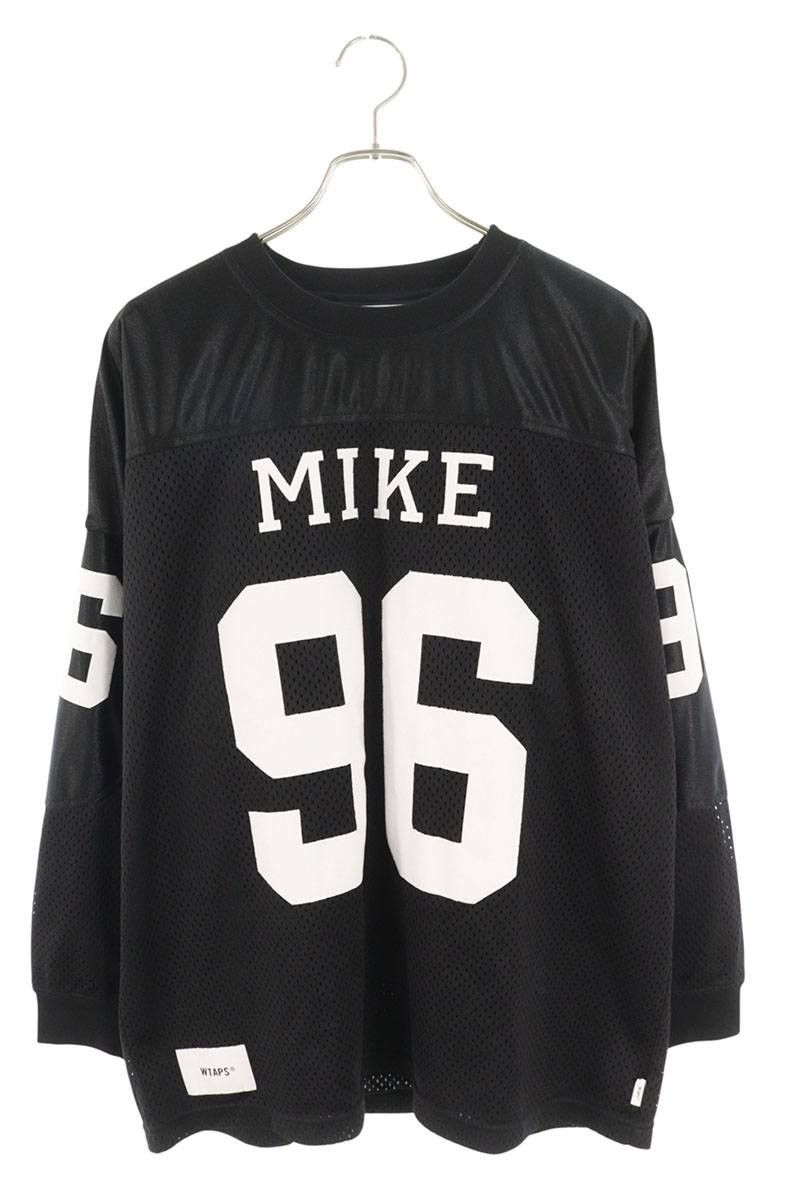 トップス WTAPS 25SS Netminder / LS / Poly MIKE WTAPS 25SS Netminder LS Poly MIKE Long Sleeve Hockey Shirt Black