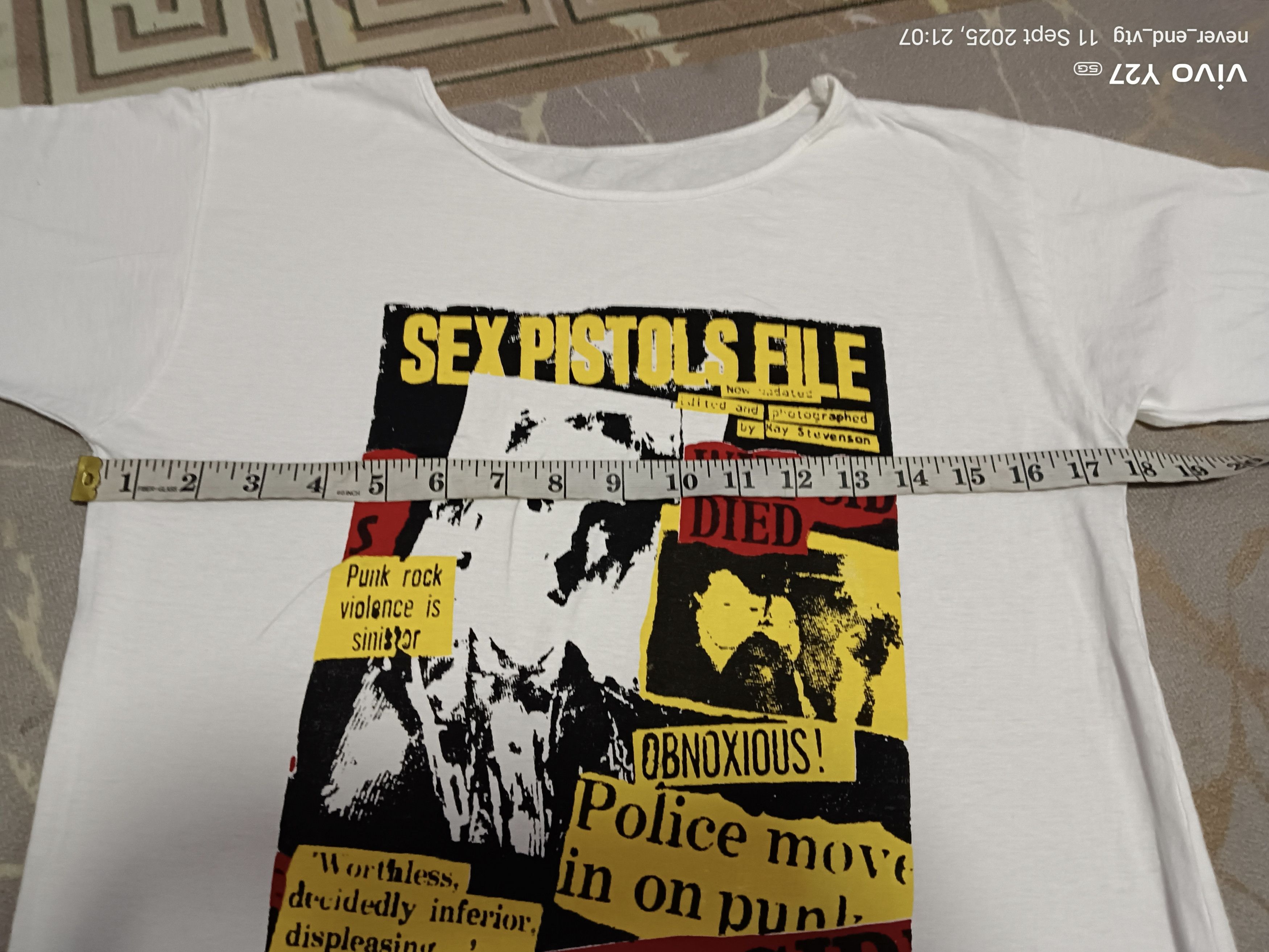 Band Tees VINTAGE SEX PISTOL Size US S / EU 44-46 / 1 - 8 Thumbnail