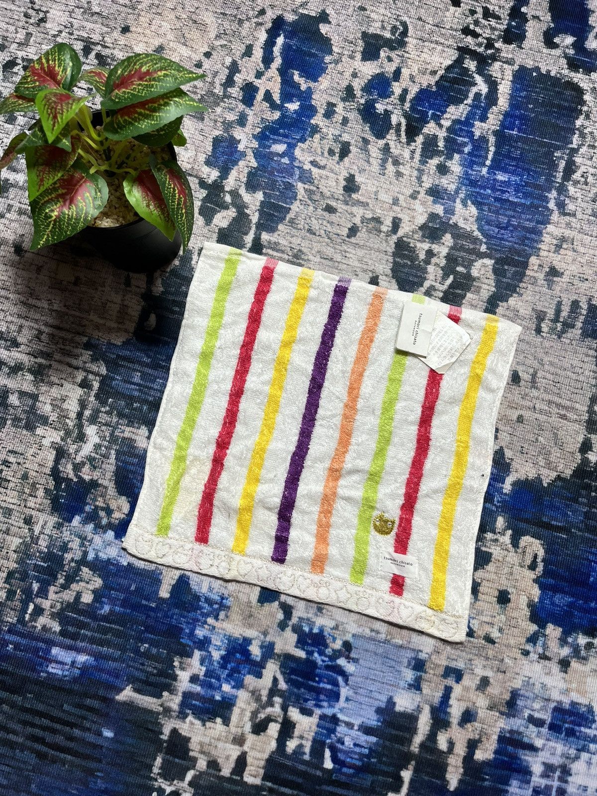 Issey Miyake × Japanese Brand × Tsumori Chisato 🔥Tsumori Chisato By issey miyake Multicolour Small Towel Size ONE SIZE - 5 Thumbnail