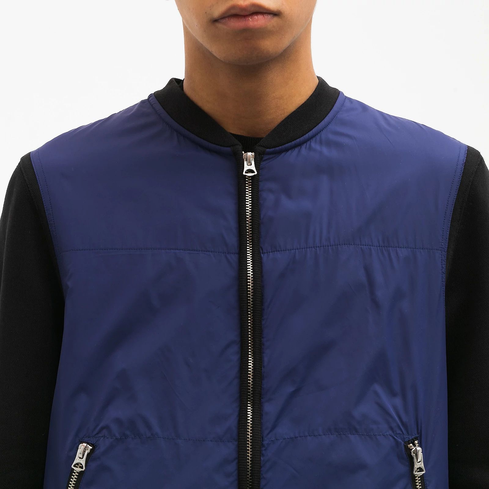 Acne Studios 48/M - Cotton/Nylon Bomber Zip Jacket Size US M / EU 48-50 / 2 - 4 Thumbnail