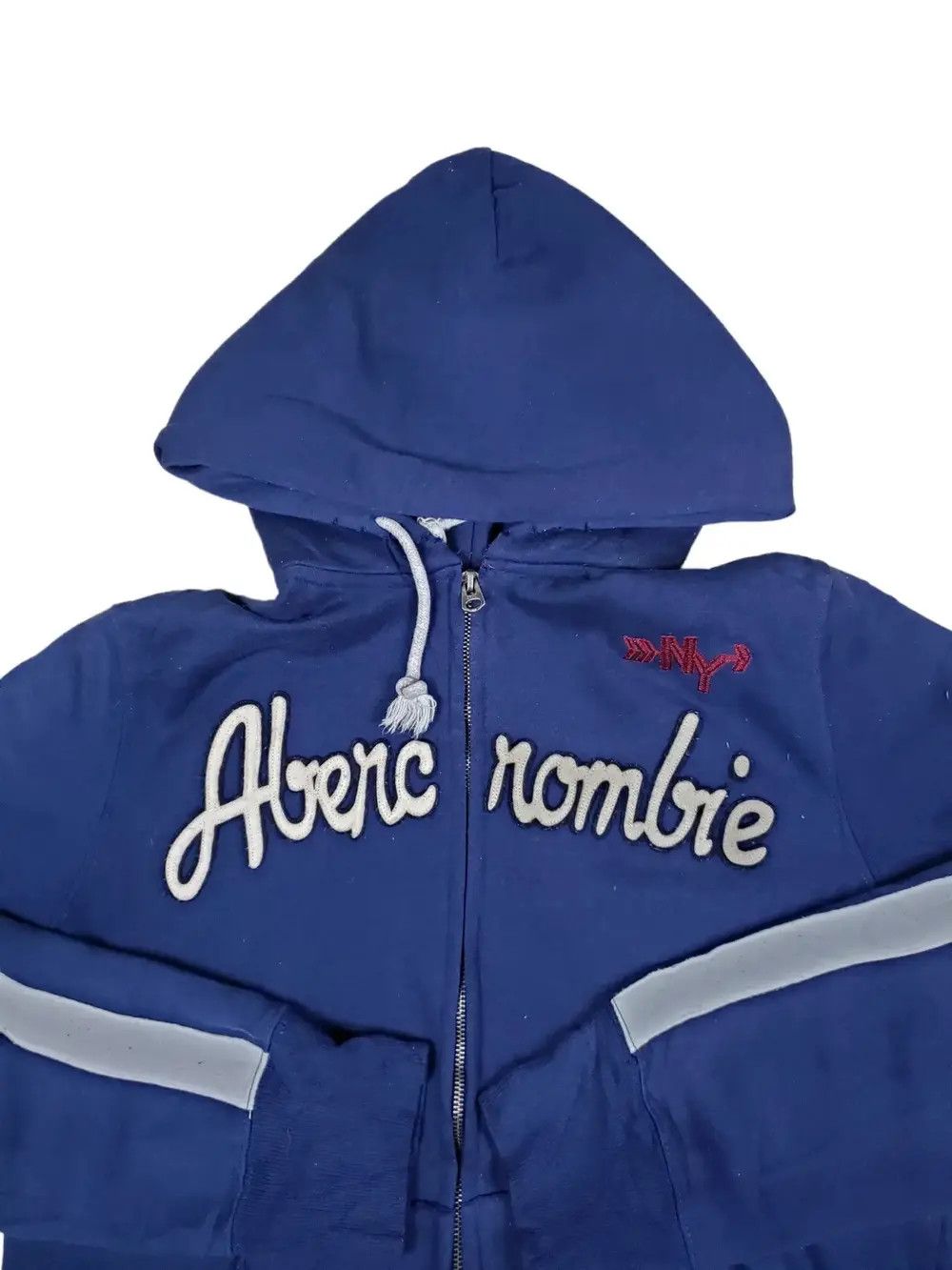 Abercrombie & Fitch × Vintage Vintage Abercrombie Hoodie Zipper Blue Size US M / EU 48-50 / 2 - 3 Thumbnail