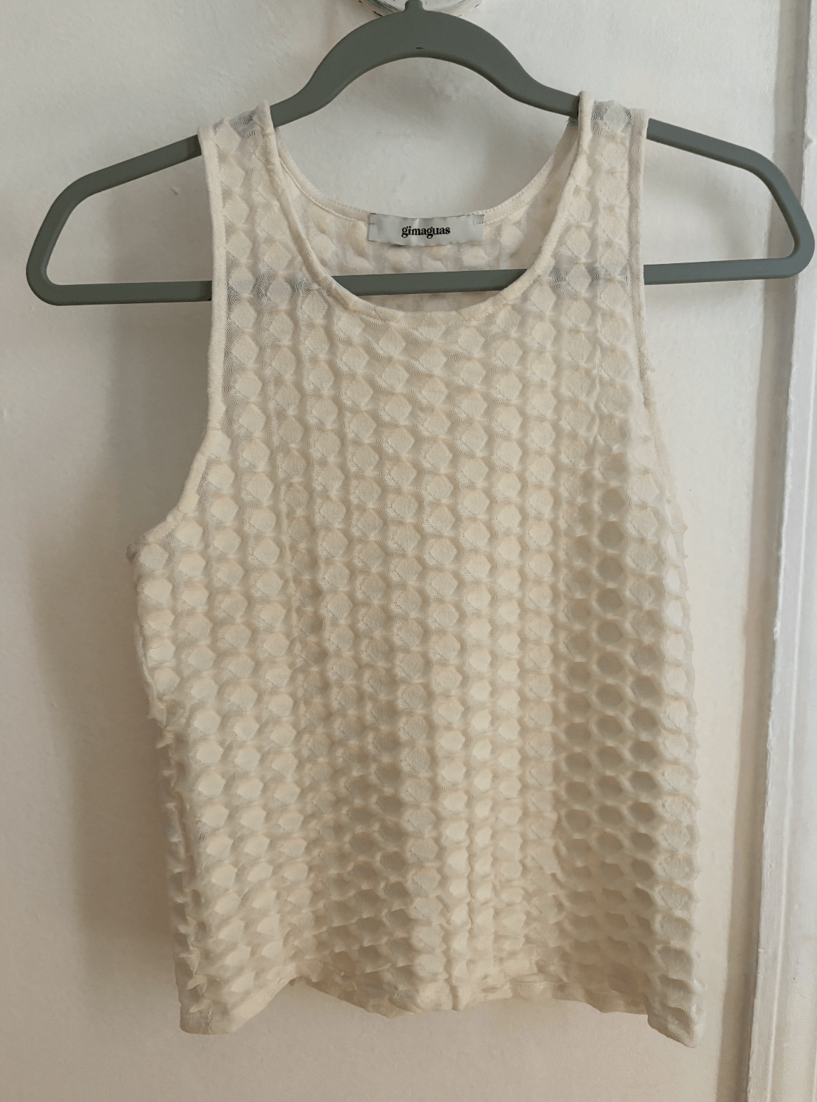 Gimaguas Gimaguas - Off-White Sofia Tank Top Medium Size M / US 6-8 / IT 42-44 - 4 Thumbnail