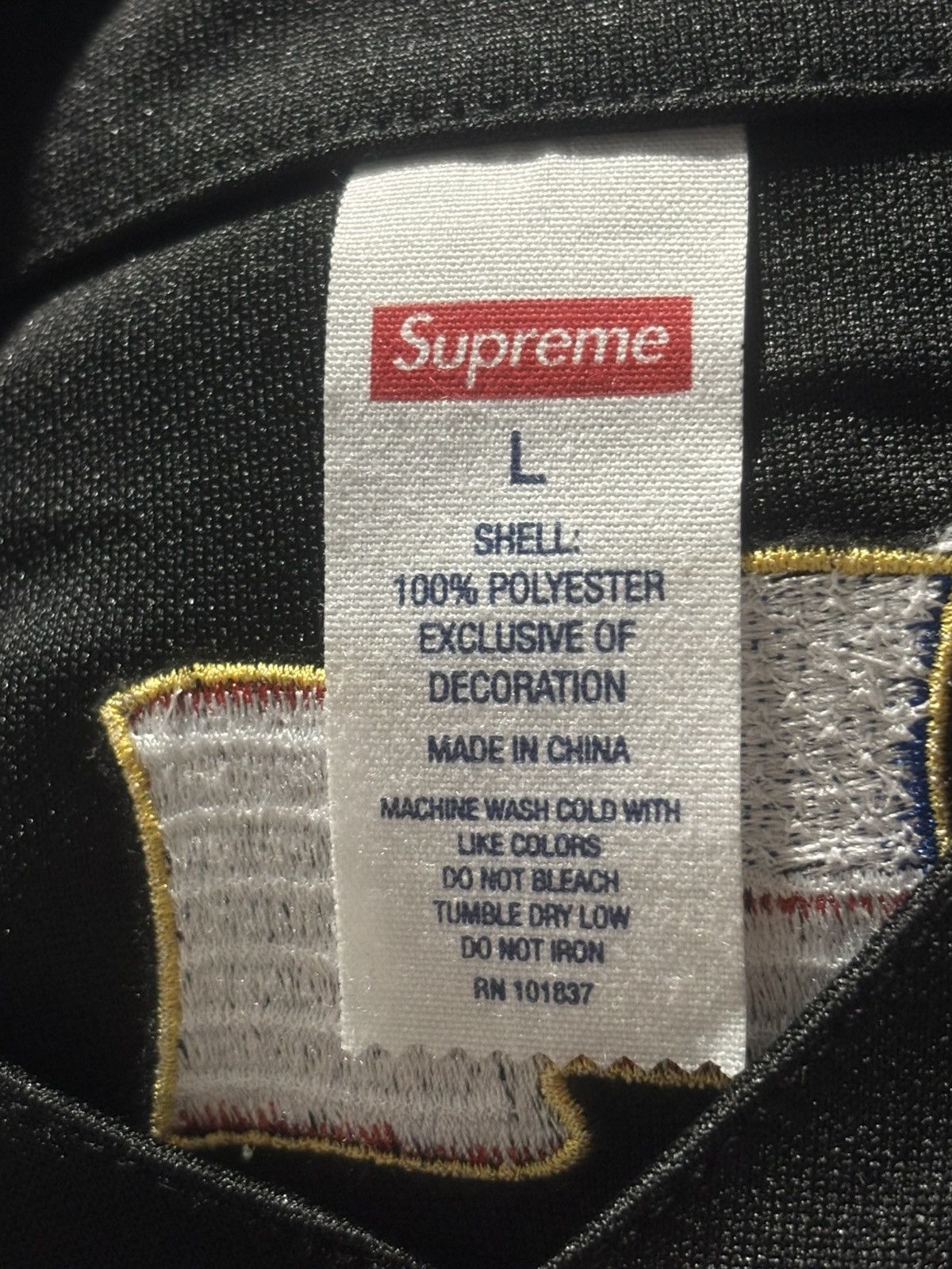 Supreme Supreme Swords Baseball Jersey Size US L / EU 52-54 / 3 - 3 Thumbnail