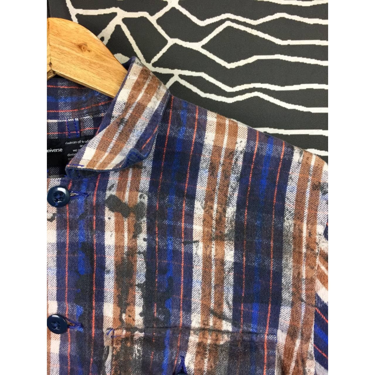 Flannel × Japanese Brand × NANO universe Nano Universe Grunge Aesthetic Plaid Flannel Shirt Size US M / EU 48-50 / 2 - 5 Thumbnail