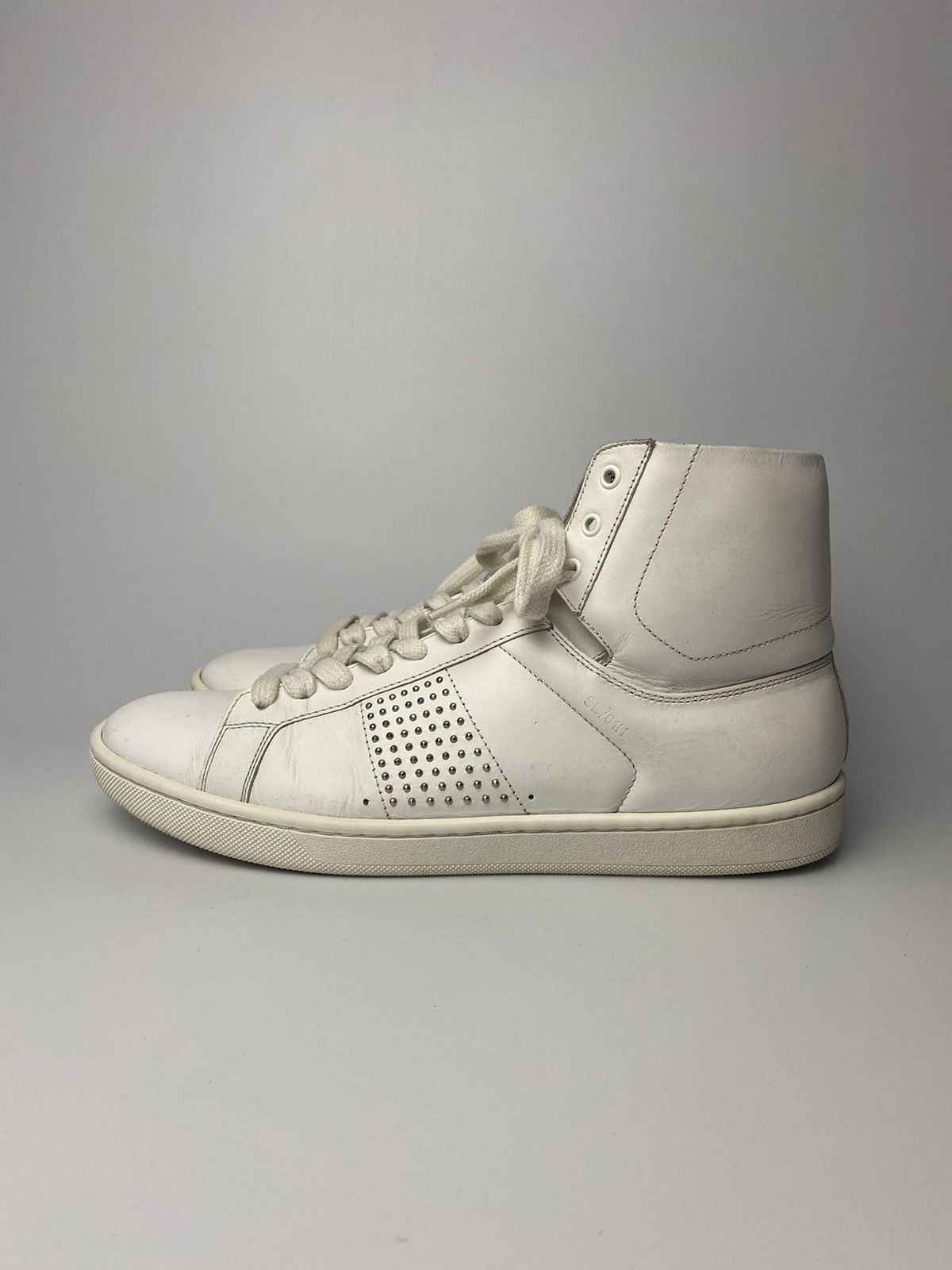 Saint Laurent Paris Saint Laurent Hedi Slimane Studded Sneaker Size US 8 / IT 38 - 2 Thumbnail