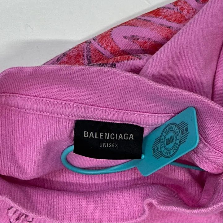 Balenciaga Balenciaga SS23 Graphic Print T-Shirt 0079-2507 Size US M / EU 48-50 / 2 - 2 Thumbnail