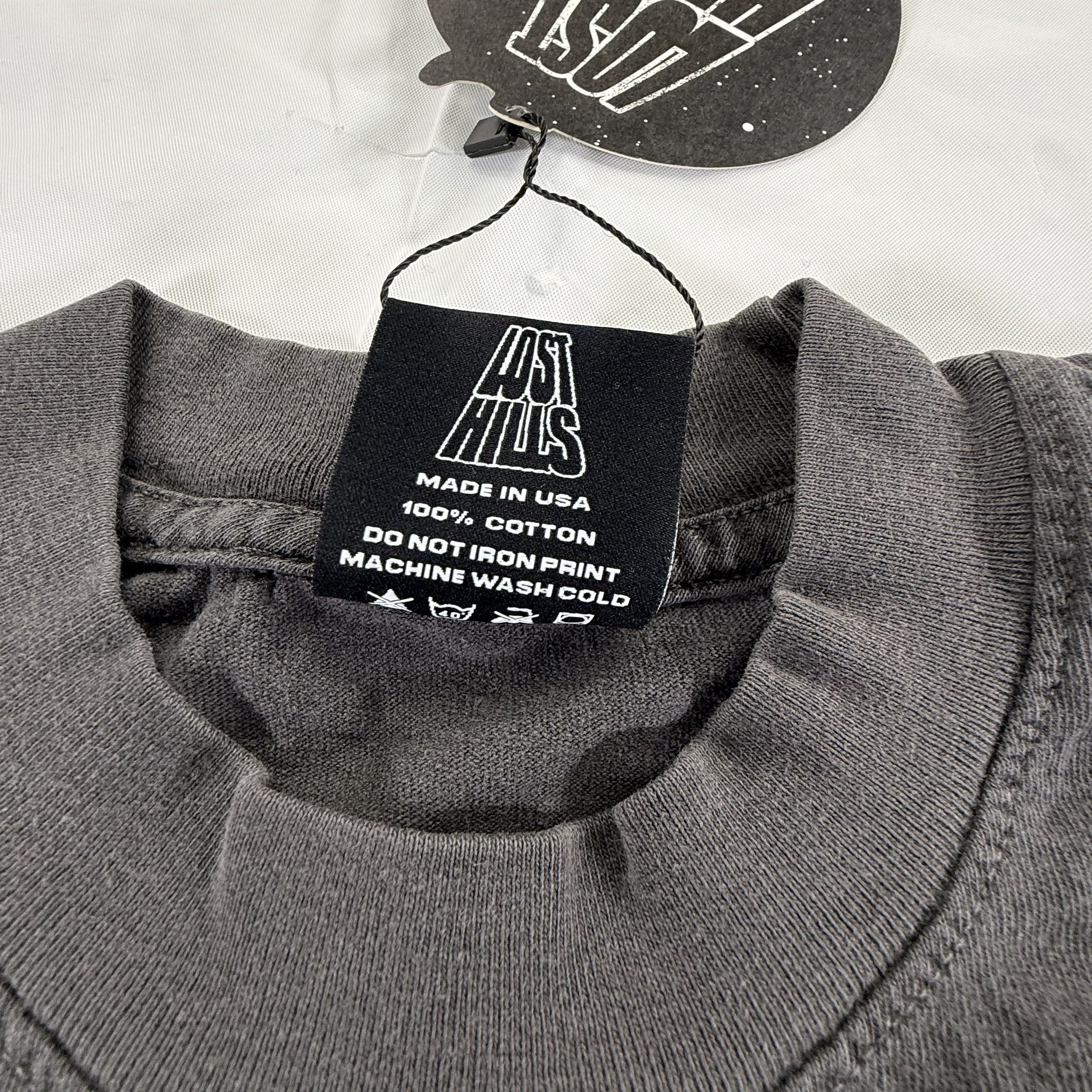 Lost hills Lost Hills Graphic T-Shirt Charcoal Gray Skulls Size S NEW Size US S / EU 44-46 / 1 - 4 Thumbnail