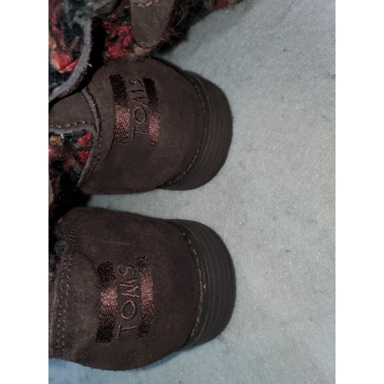 Toms TOMS Boots-Signature Pink Slouch Sweater Boot Brown Suede Womens Size 9 Slip-On Brown Suede Boots Women Size 9 Slouch Boots Boho Style Size M / US 6-8 / IT 42-44 - 3 Thumbnail