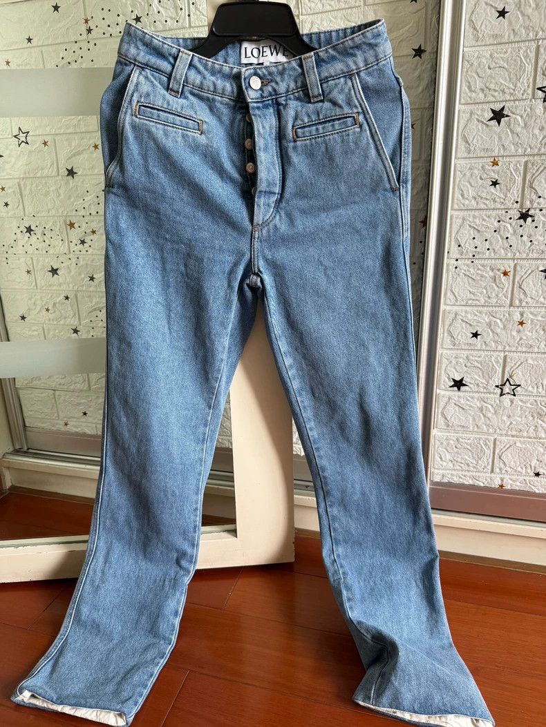 Loewe LOEWE Blue Denim Jeans Size 32-2508 Size US 32 / EU 48 - 1 Thumbnail