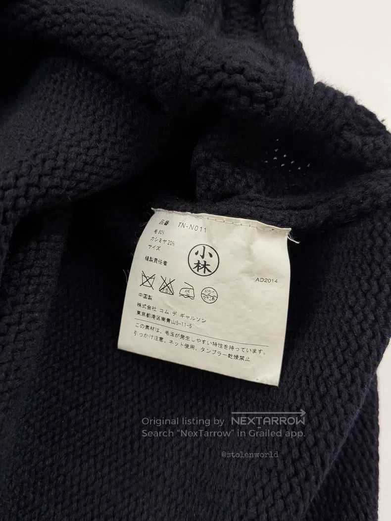 Comme des Garcons Comme des Garcons one-size-fits-all Herringbone Knit Wool T Size XS / US 0-2 / IT 36-38 - 8 Thumbnail