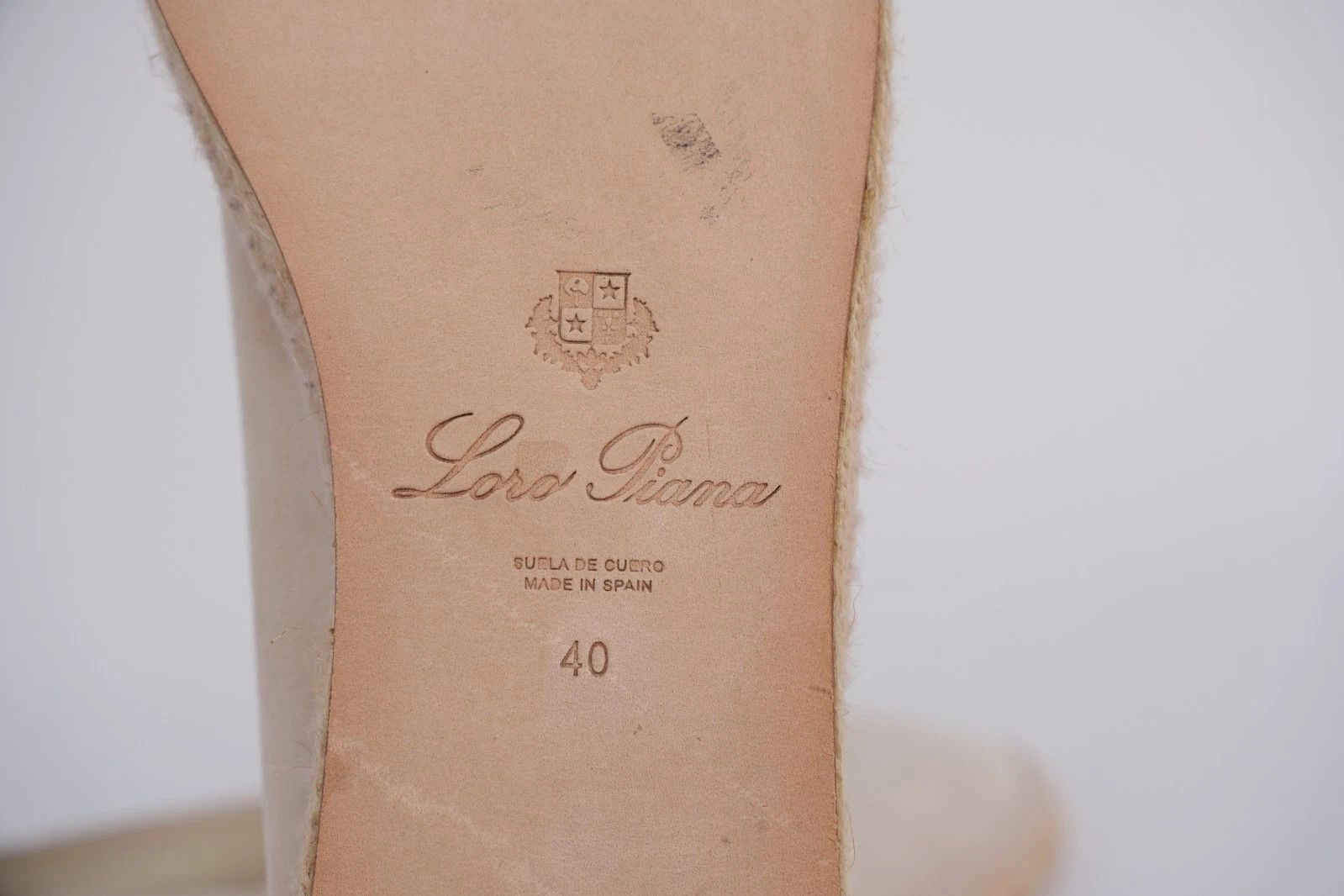 Loro Piana NEW Loro Piana Espadrilles EU 40/ US 10 / UK 7 Size US 10 / IT 40 - 7 Thumbnail