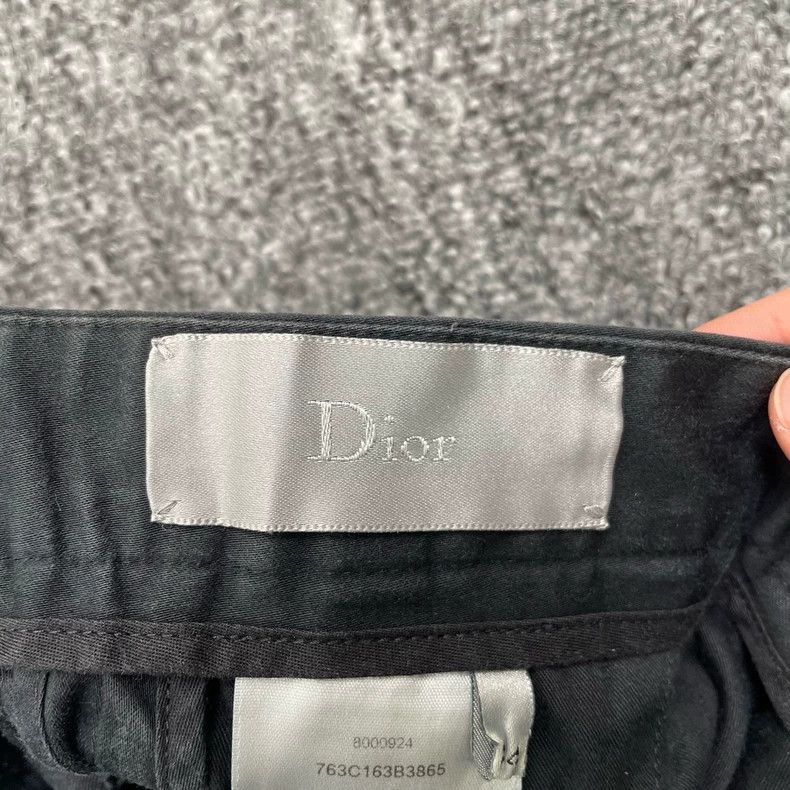 Dior Dior Black slim casual pants 2505-Nextarrow Size US 28 / EU 44 - 3 Thumbnail