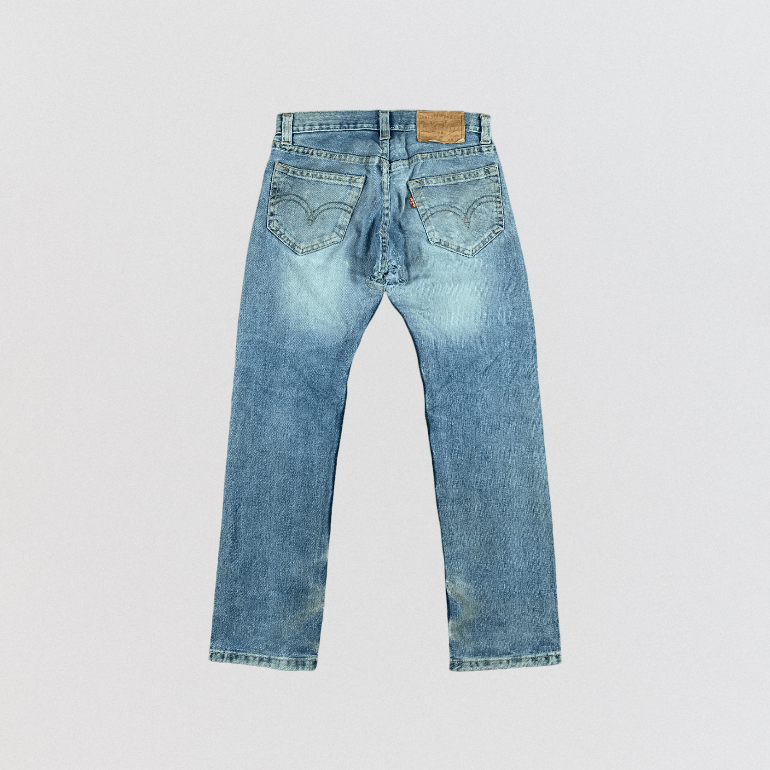 Levi's × Vintage 90s Vintage Light Wash Levis 901 Jeans-JM2359 Size US 34 / EU 50 - 2 Thumbnail