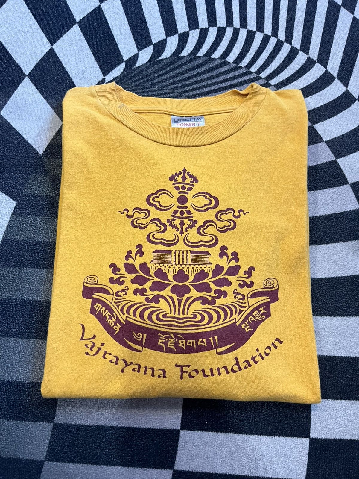 Vintage Vintage Vajrayana Foundation 80’s-90’s Tshirt Size US XL / EU 56 / 4 - 1 Thumbnail